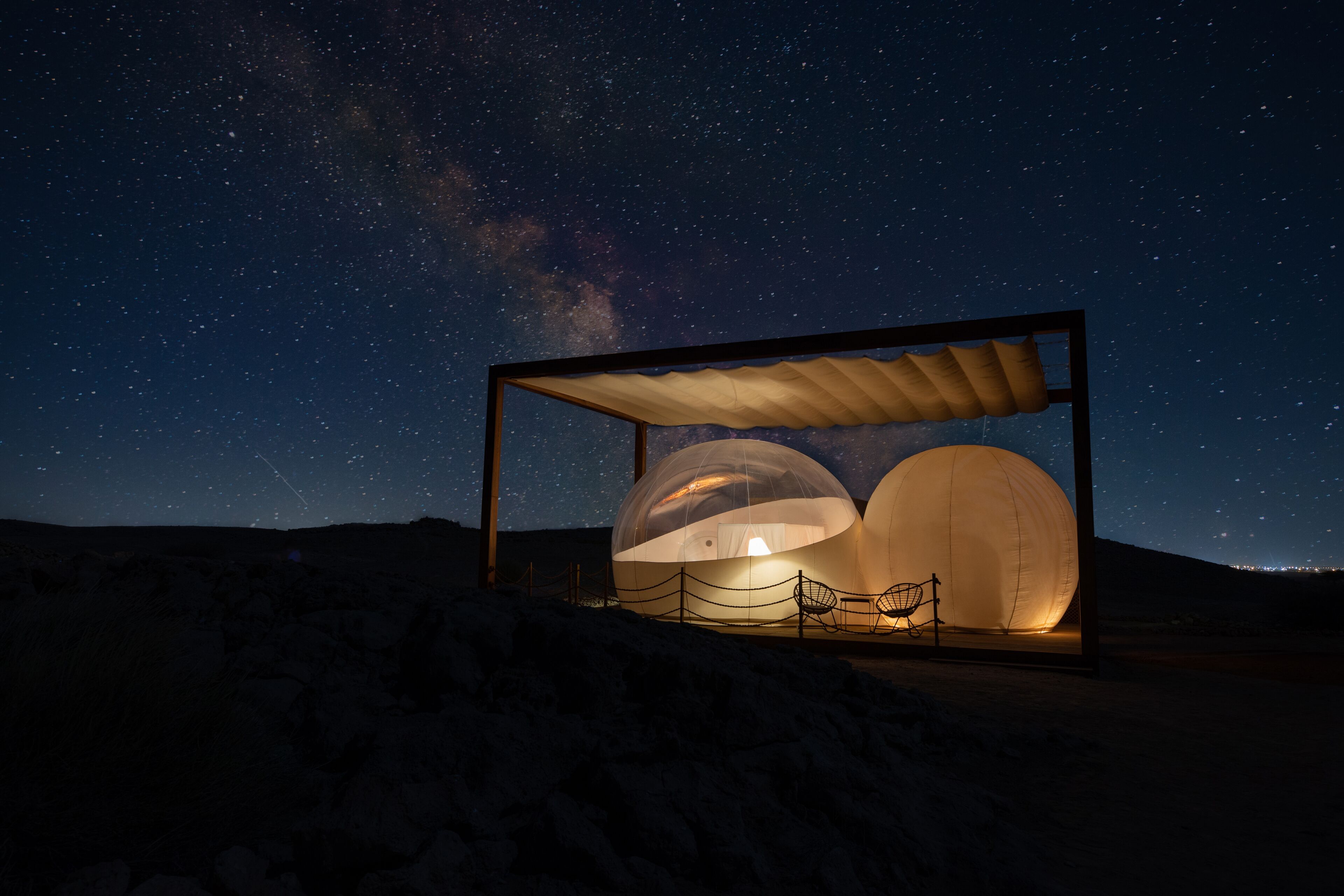 Pura Eco Retreat Jebel Hafit Desert Park
