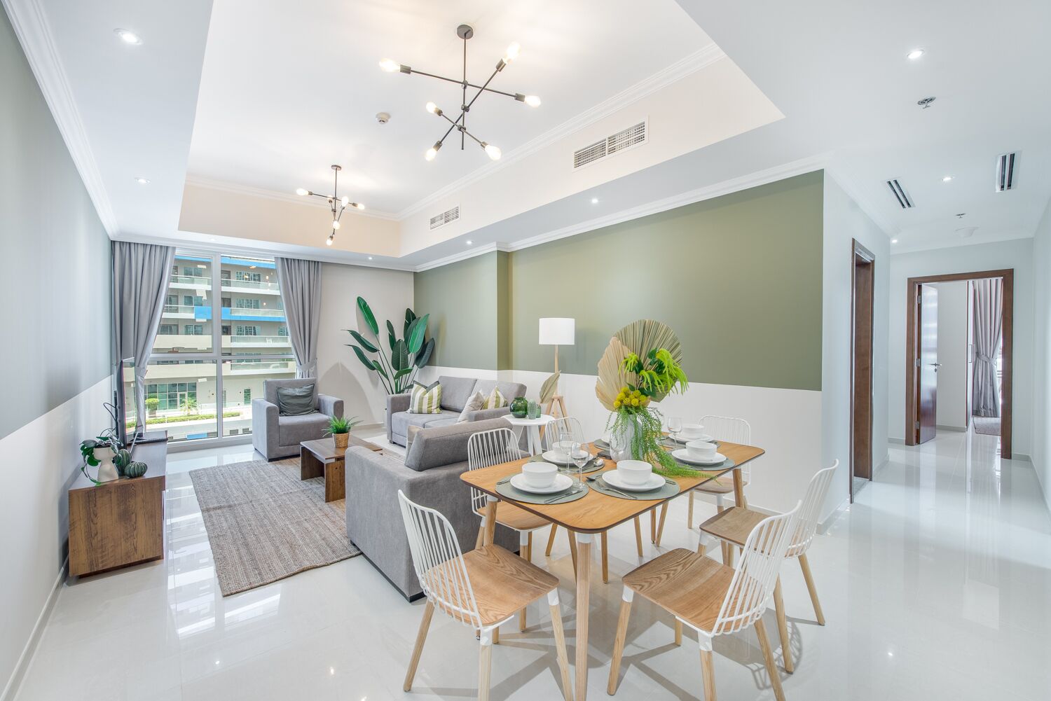 Luxe Apartments near Dubai Mall, Burj Khalifa - Pool, Gym, & Parking by Sojo Stay