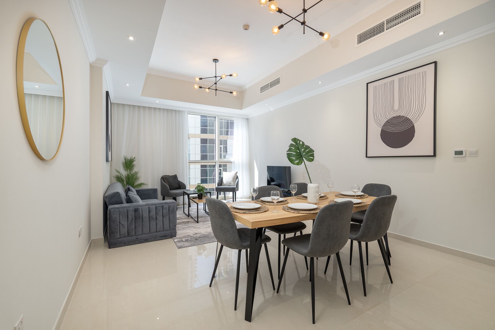 Luxe Apartments near Dubai Mall, Burj Khalifa - Pool, Gym, & Parking by Sojo Stay