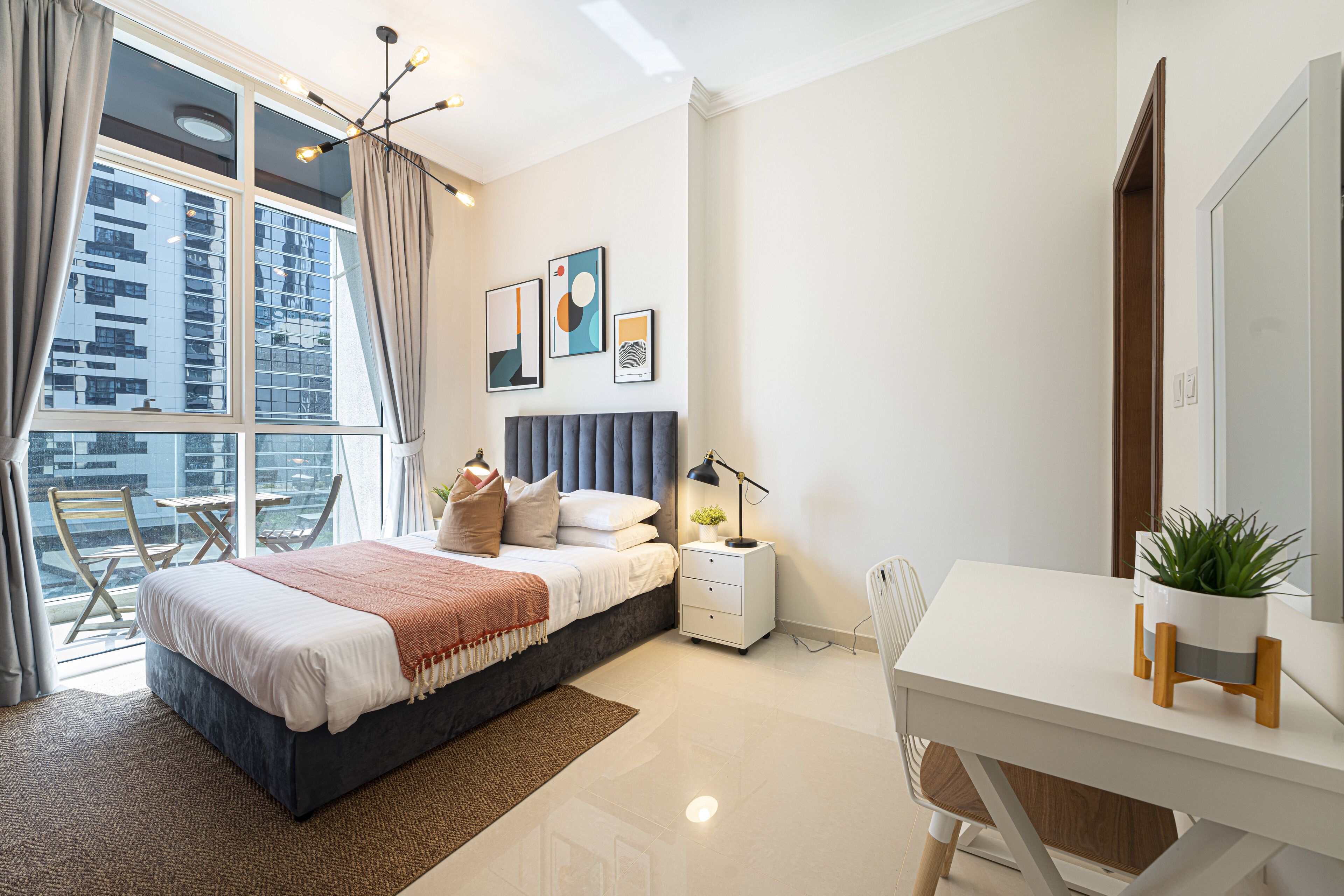 Luxe Apartments near Dubai Mall, Burj Khalifa - Pool, Gym, & Parking by Sojo Stay