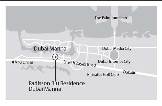 The Radisson Blu Residence, Dubai Marina