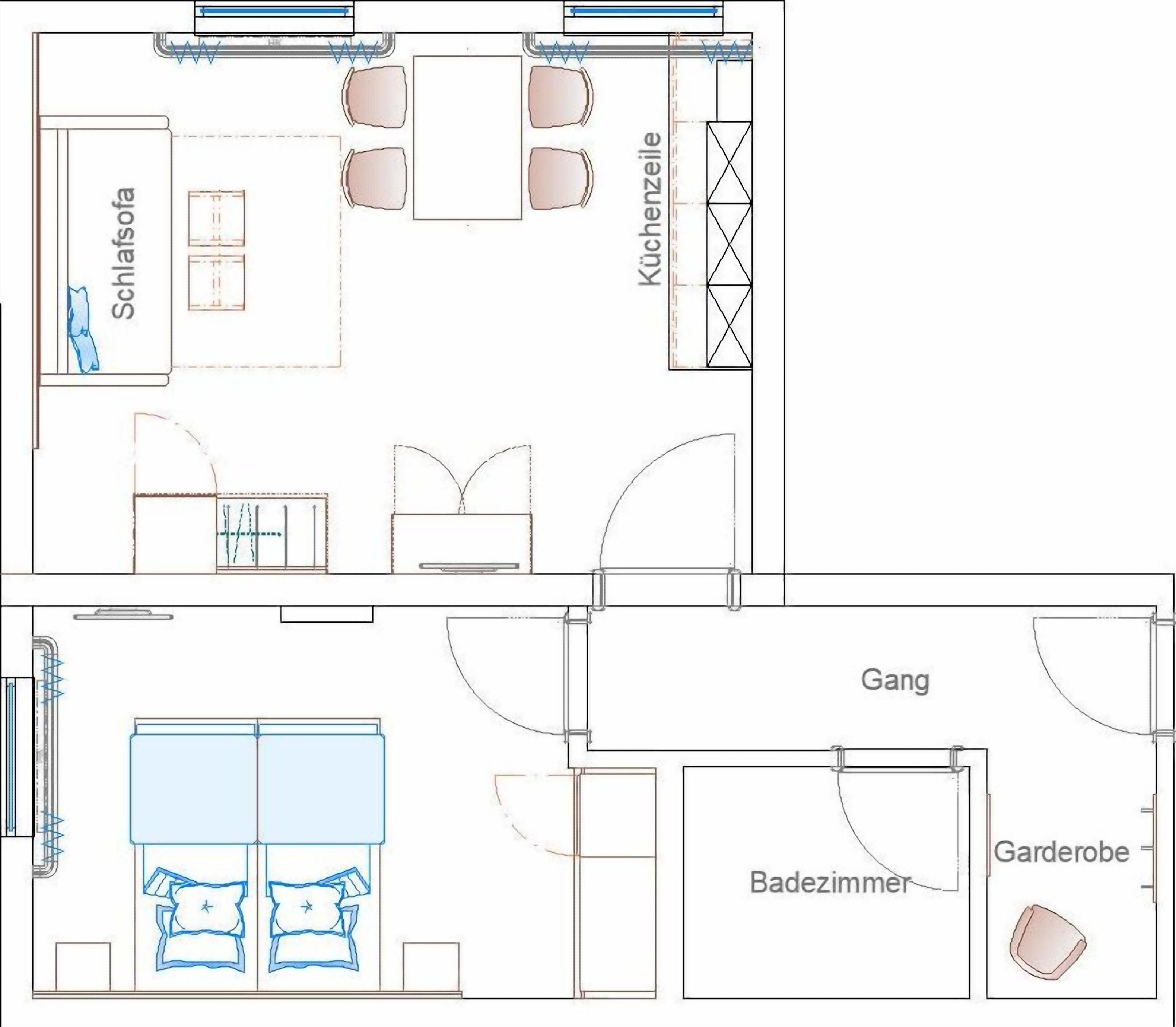 Appartements Grünfelder