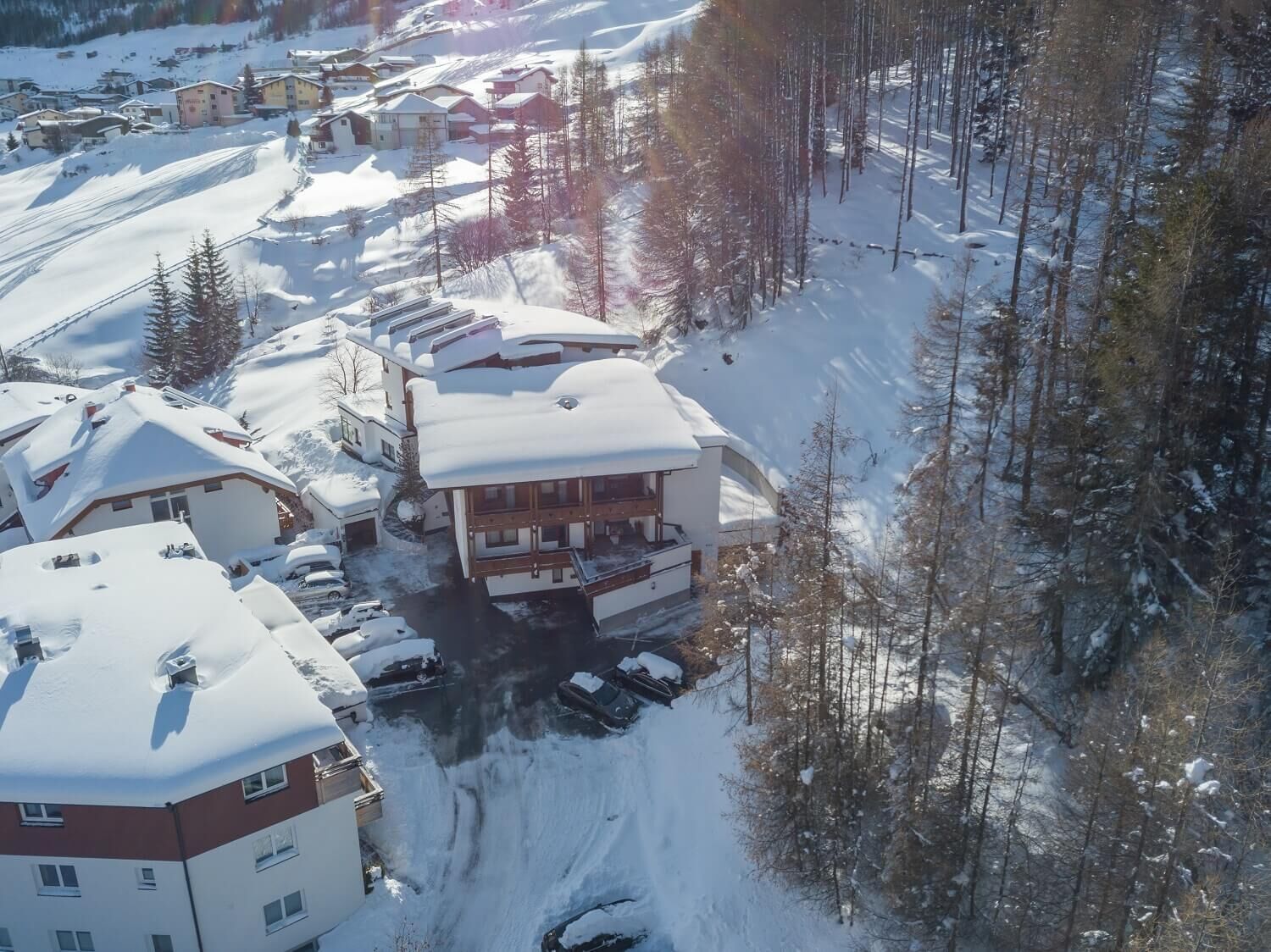 Alpin Appartementhaus