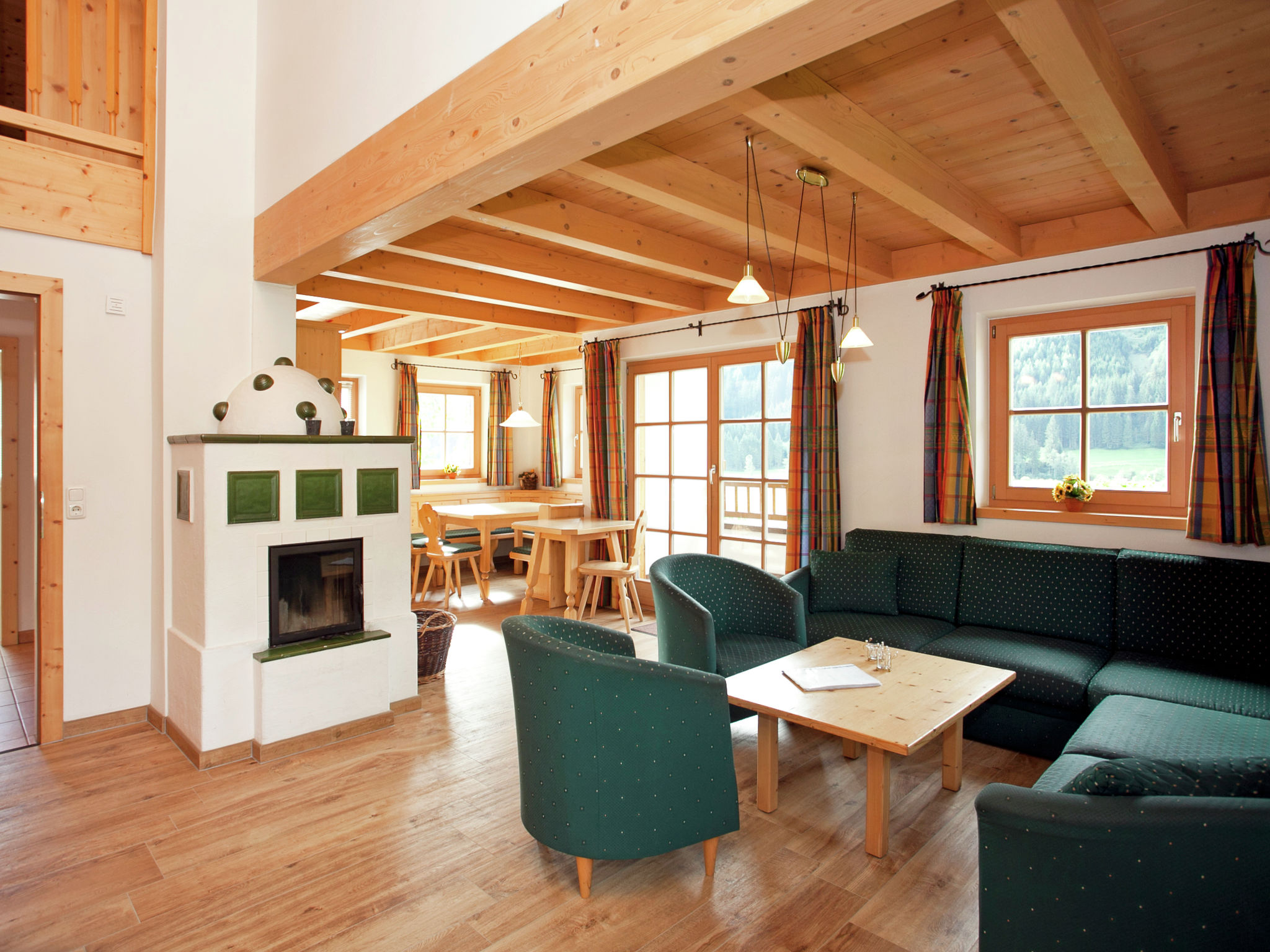 Chalets im Wald