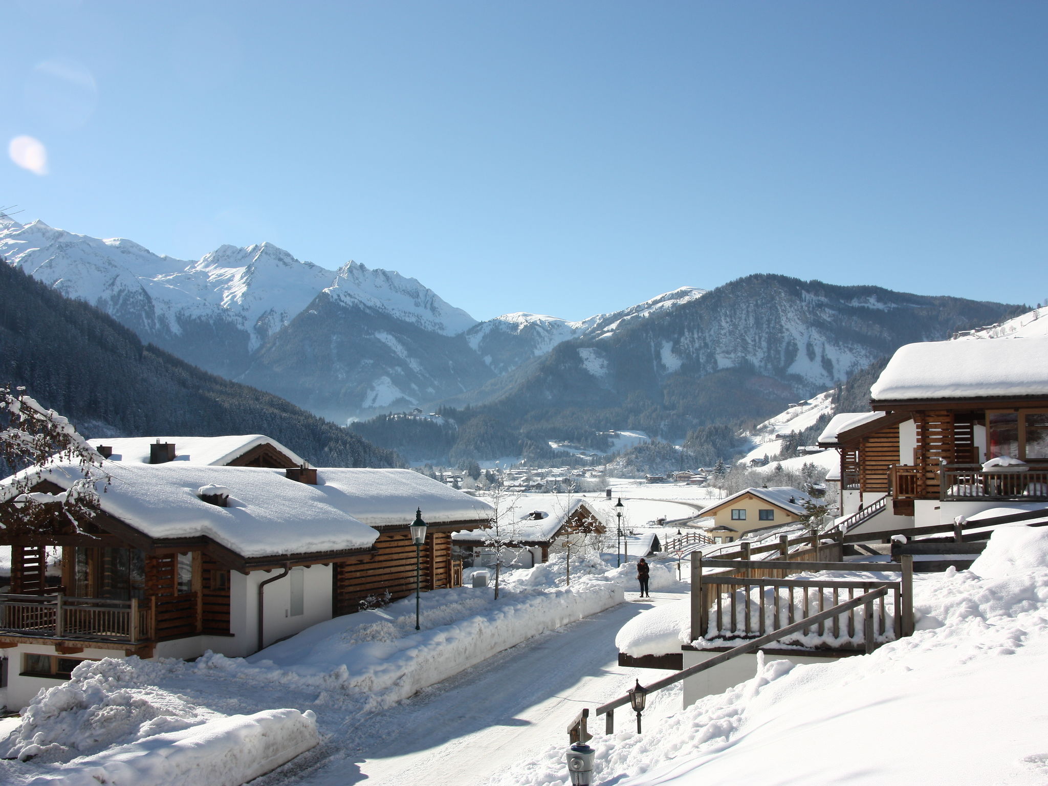 Chalets im Wald