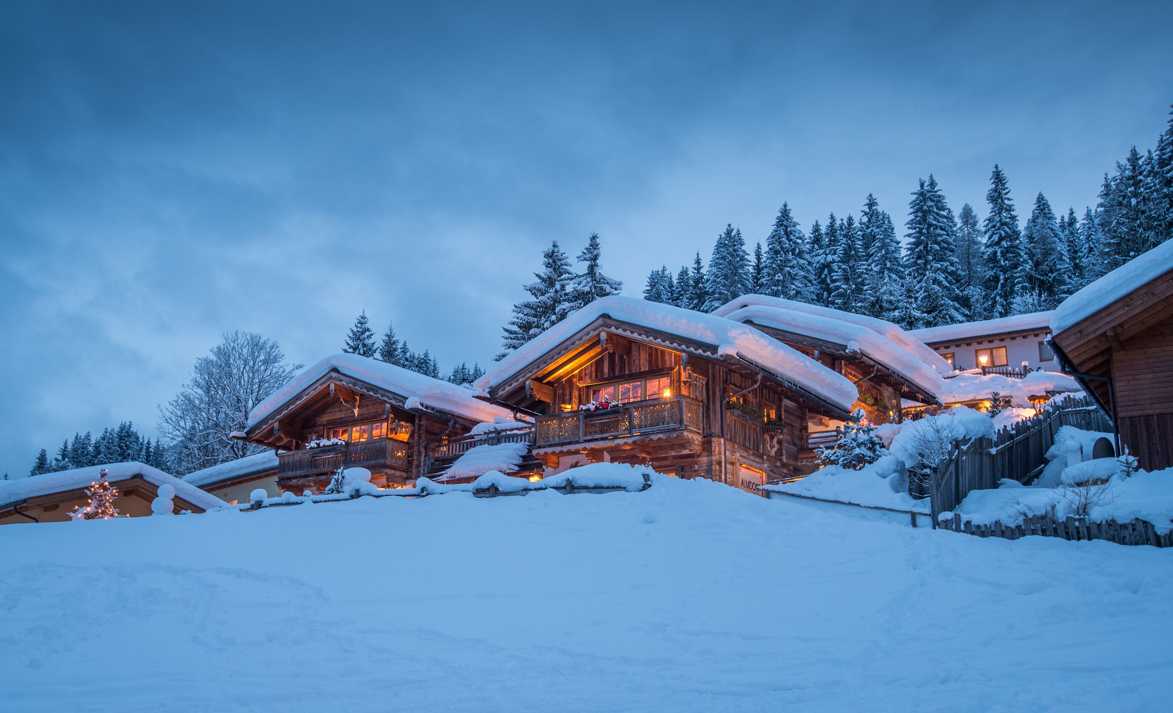 Almdorf Flachau Hütte
