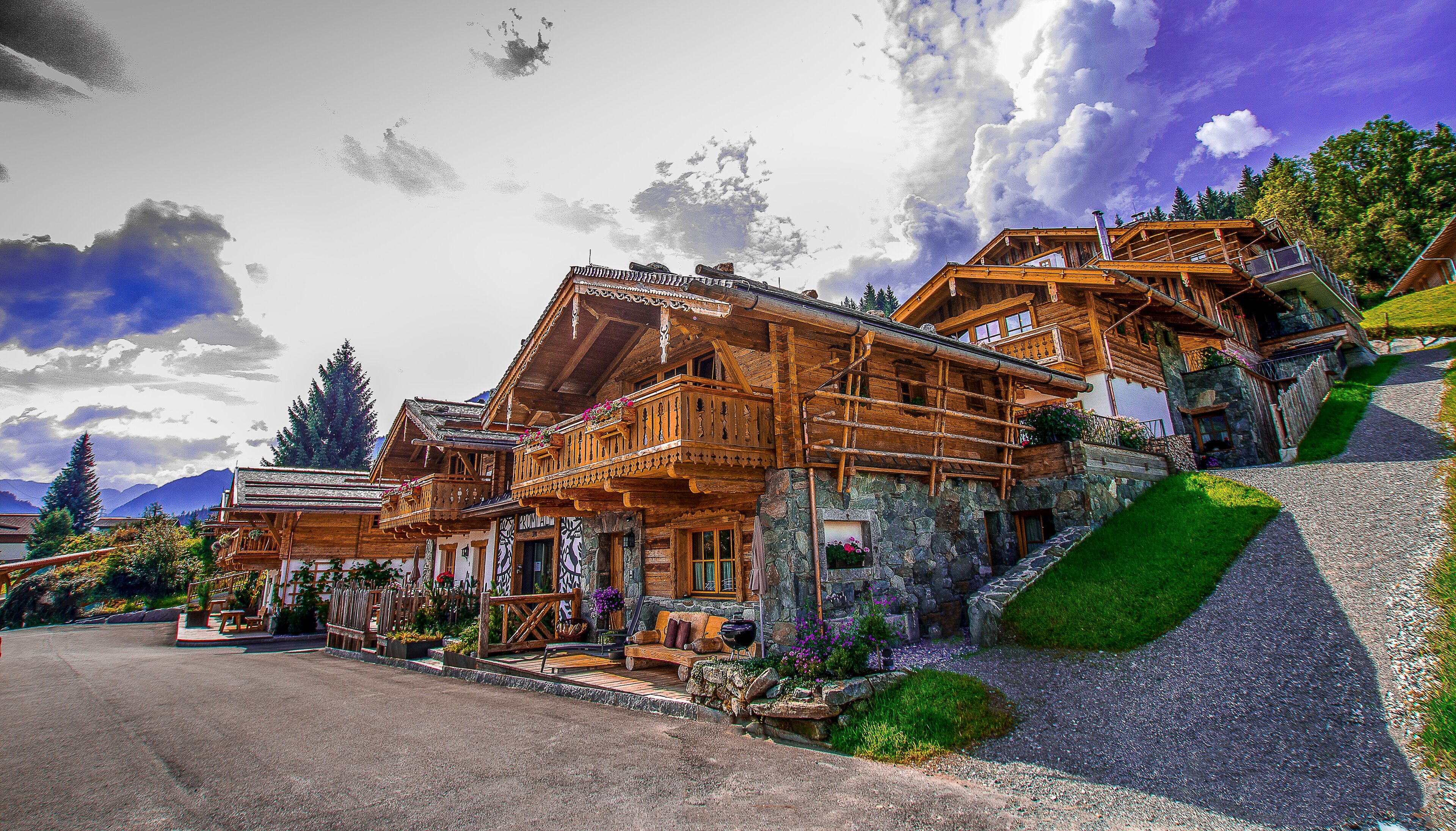 Almdorf Flachau Hütte