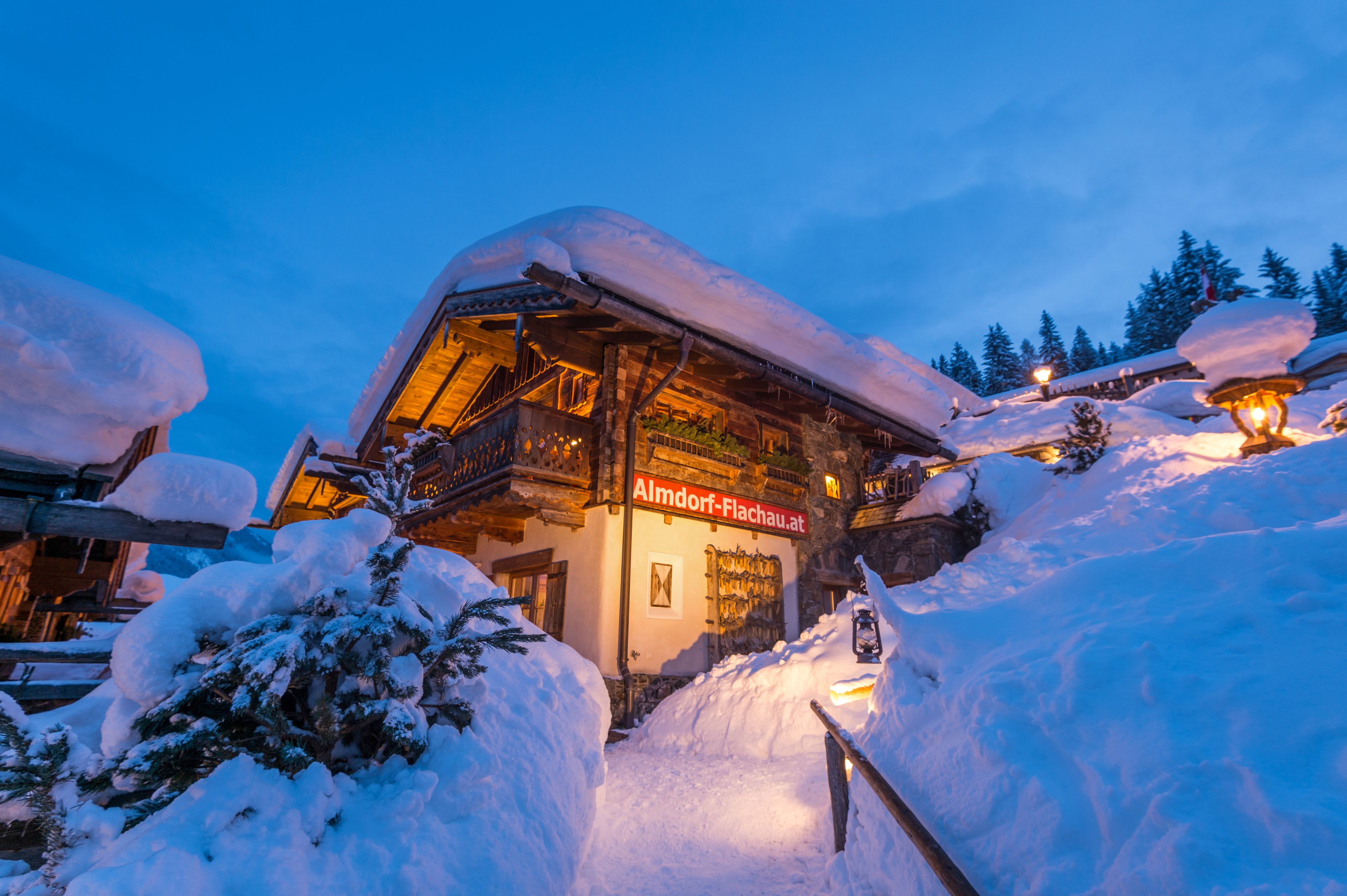 Almdorf Flachau Hütte