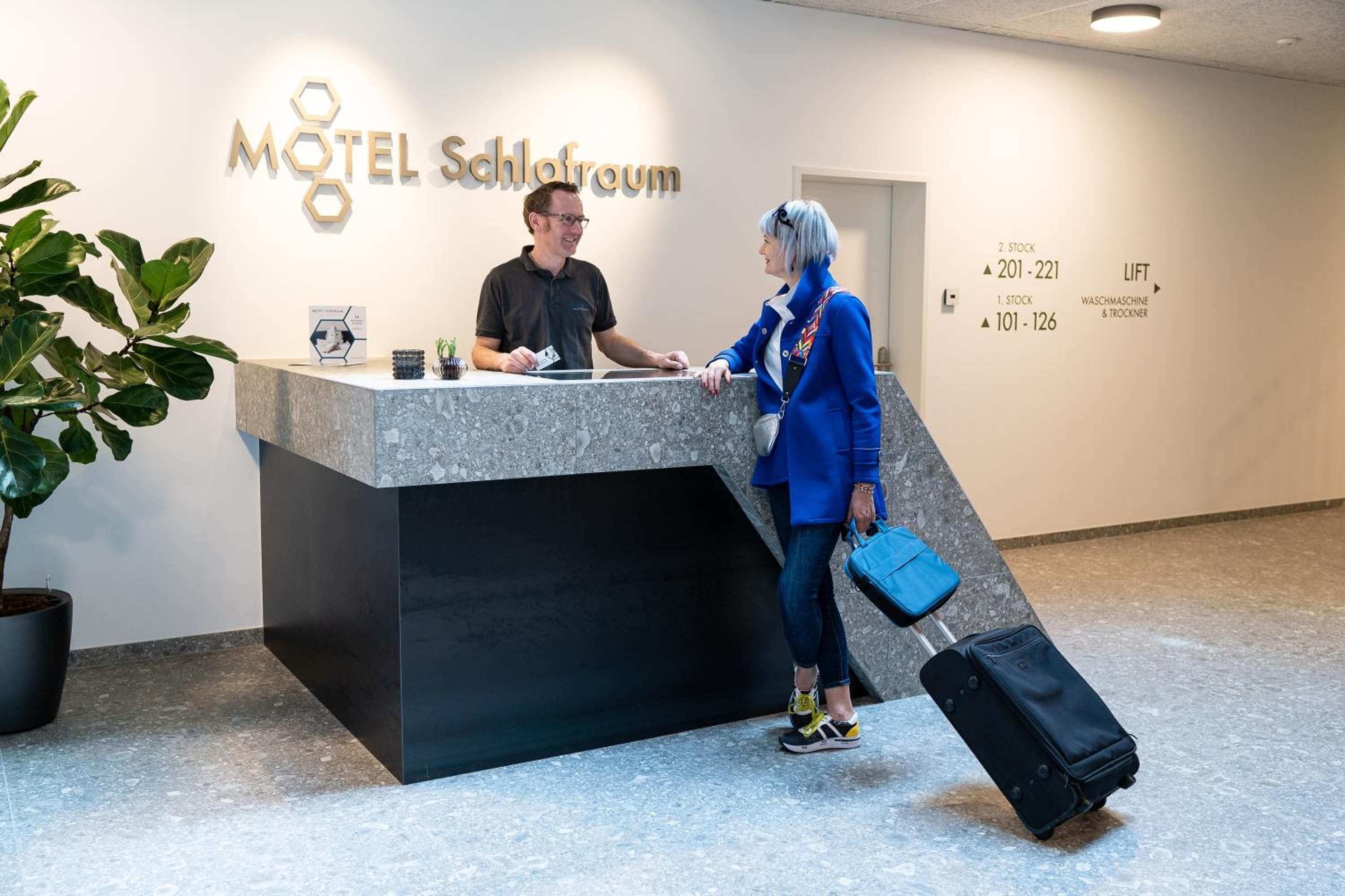 Motel Schlafraum