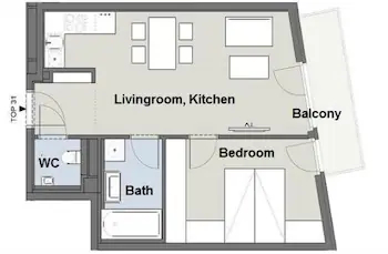 Duschel Apartments Wien-Hauptbahnhof