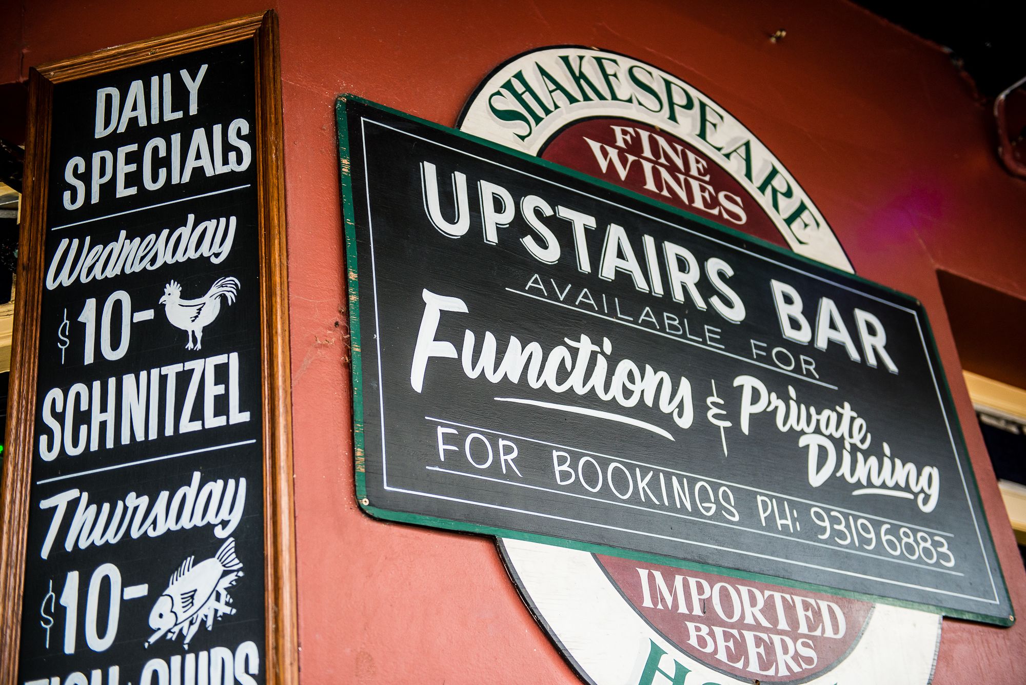 Shakespeare Hotel Surry Hills