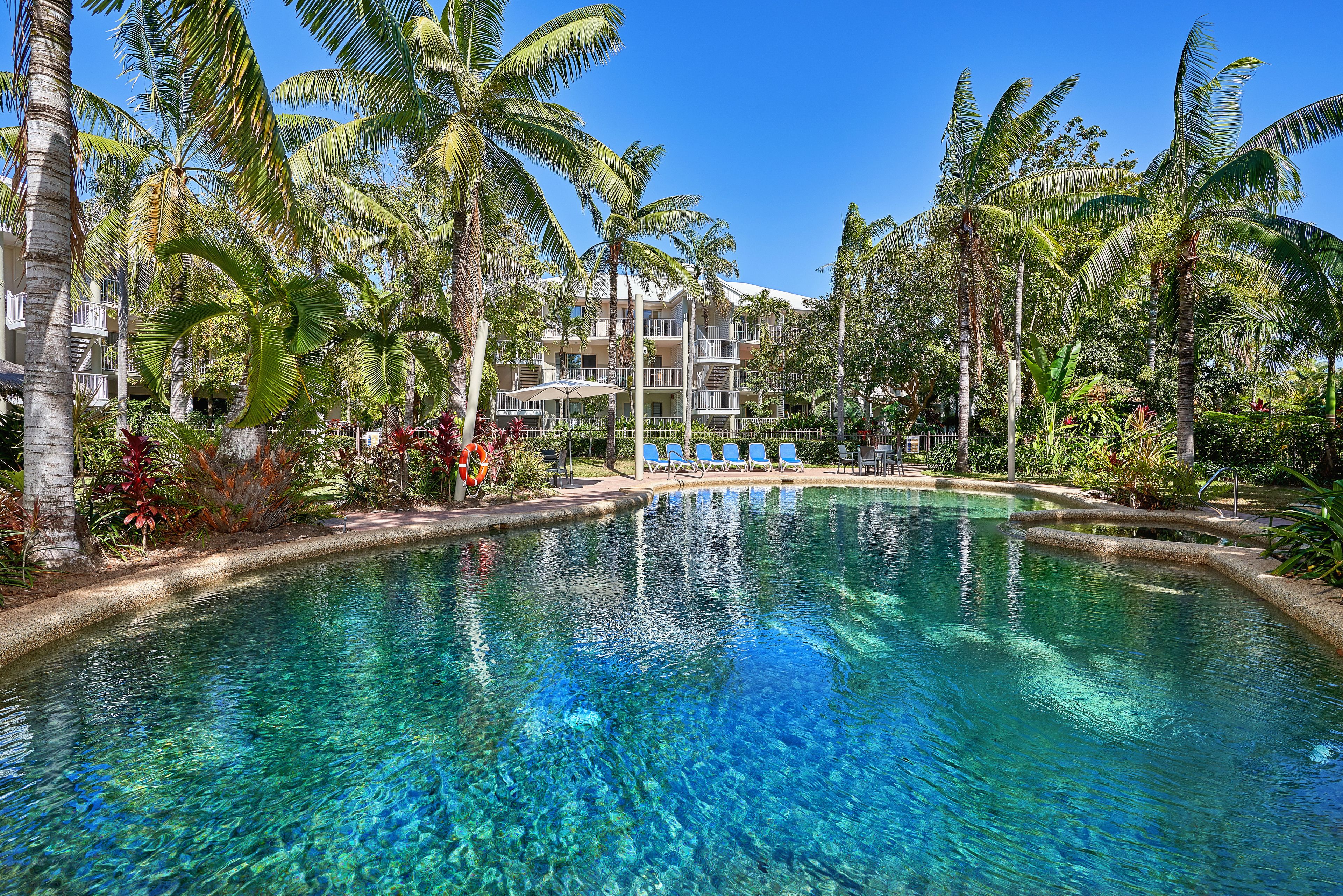 Tropical Oasis near Beach