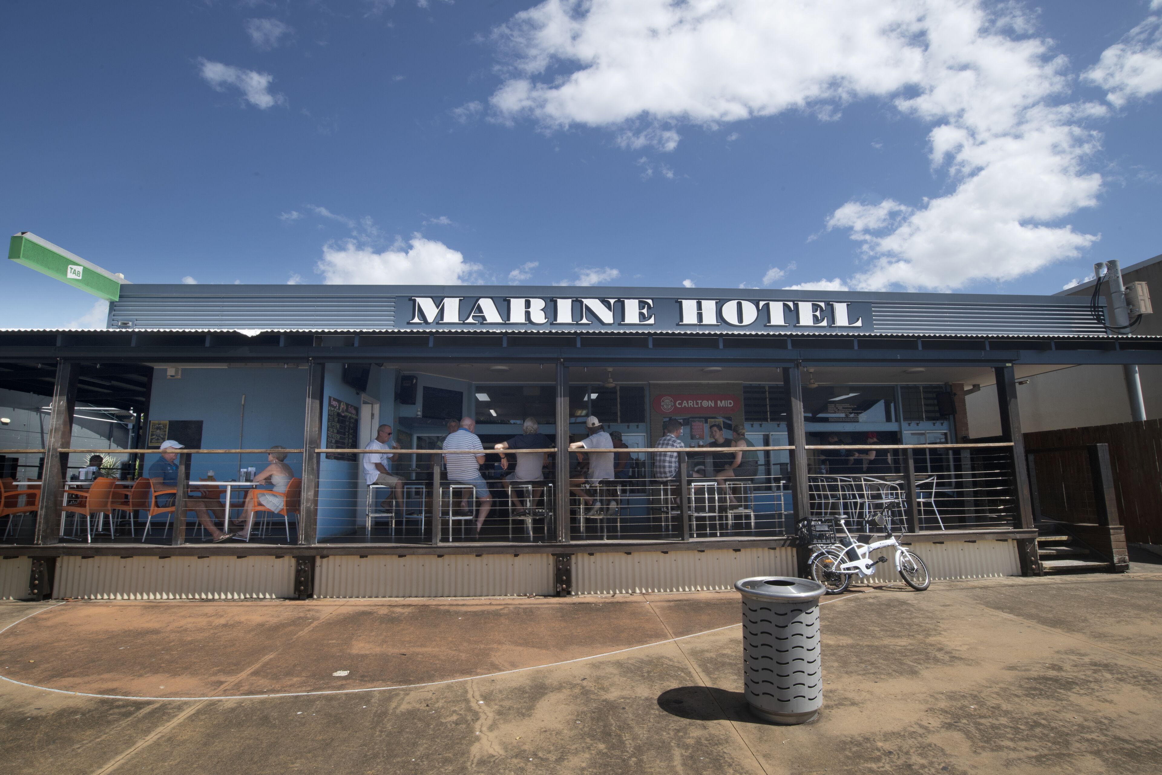 Nightcap at Marine Hotel