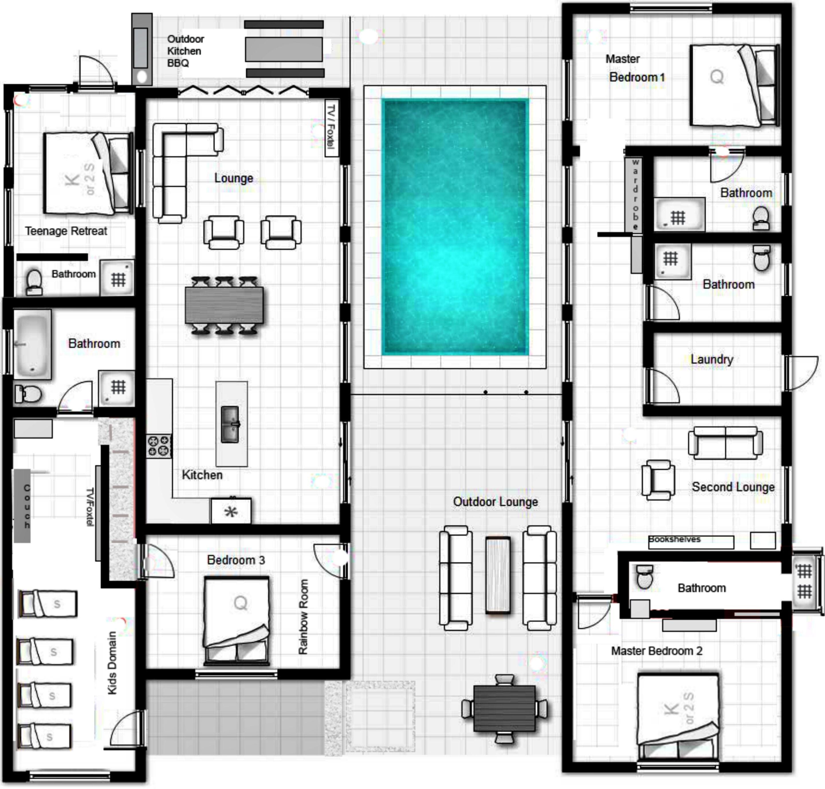 Pavilions In The Palms