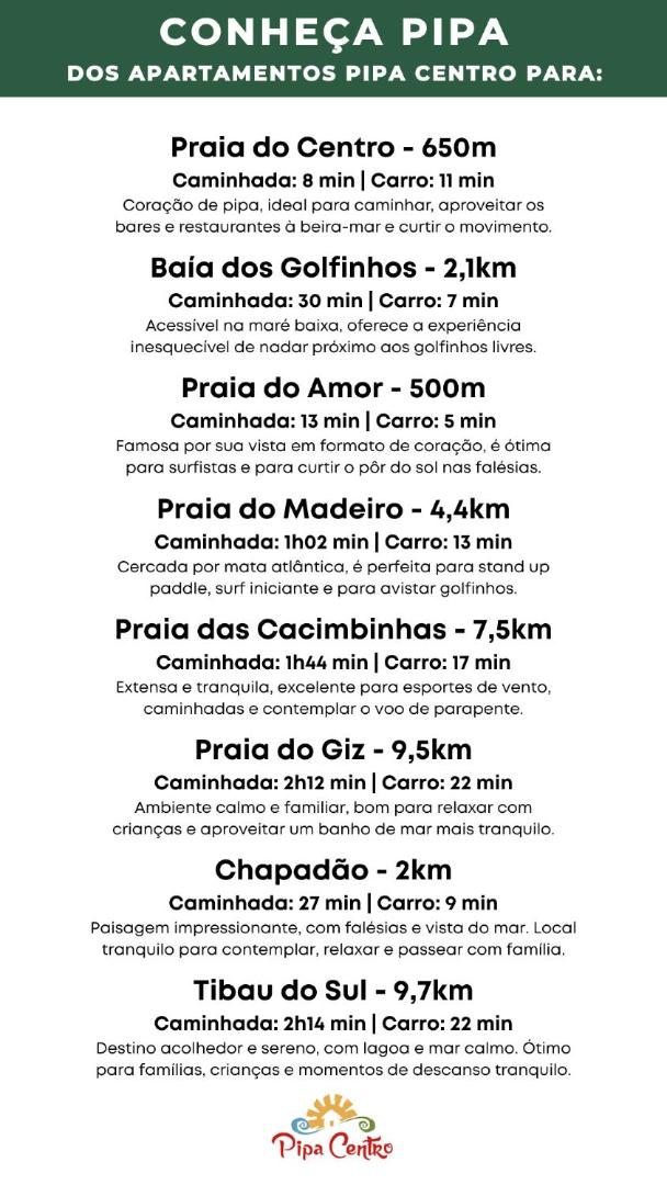 Apartamentos Pipa Centro