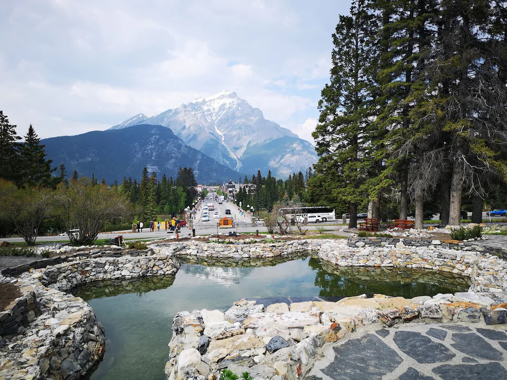 Alpine Rocky Mountains Cafe