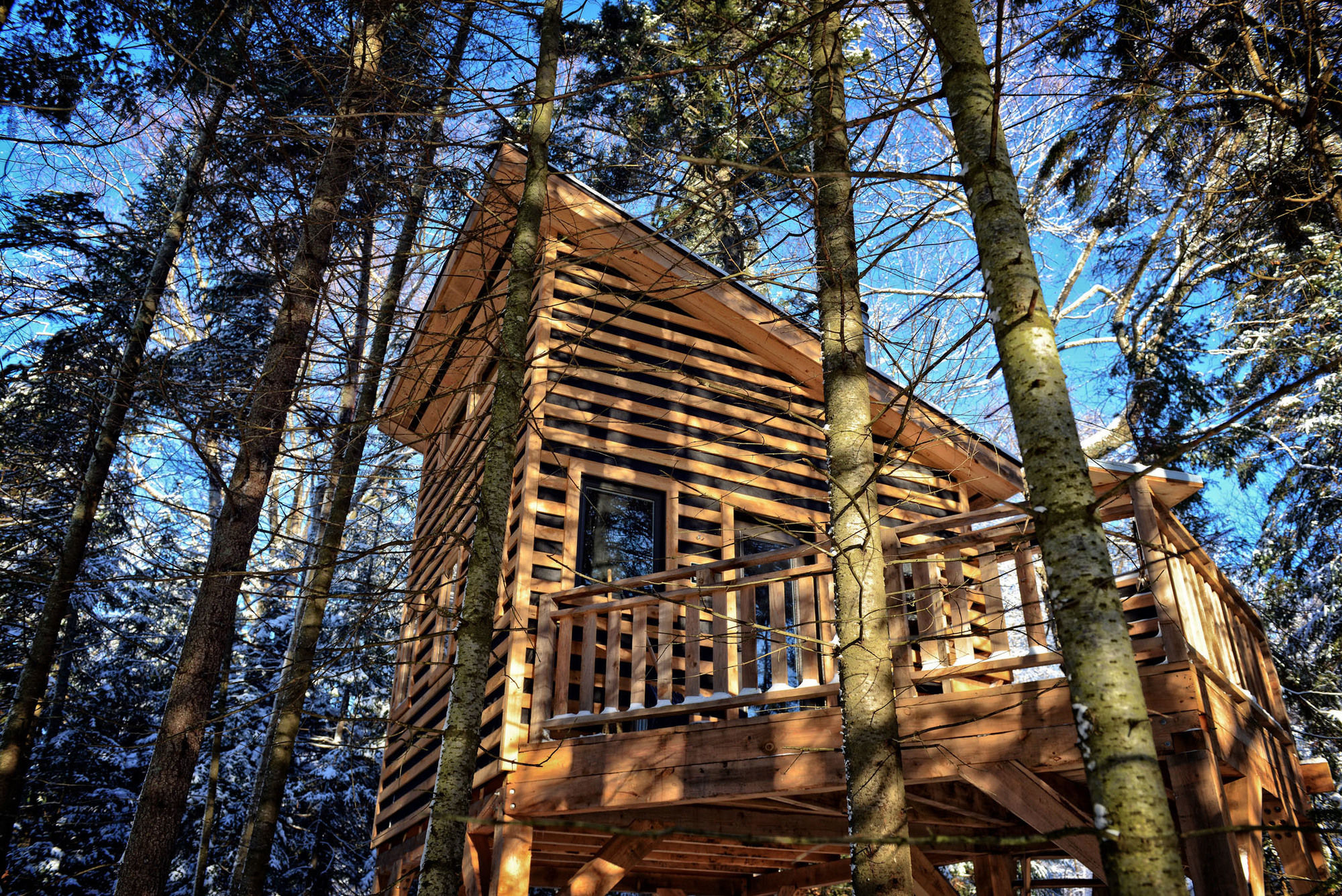 Les Refuges Perchés Mont-Tremblant Treehouses