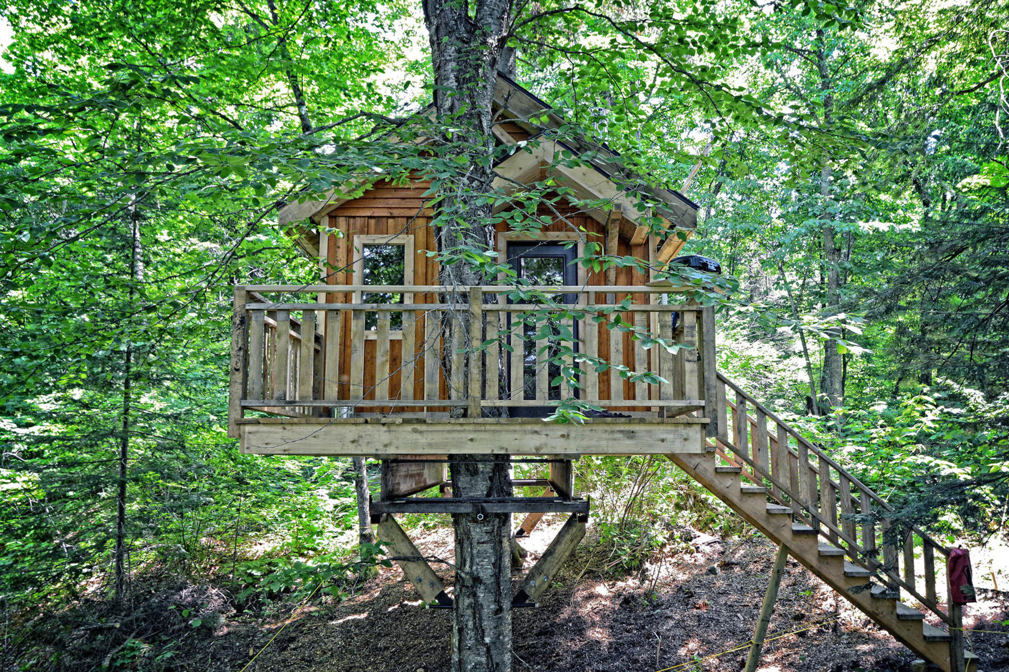 Les Refuges Perchés Mont-Tremblant Treehouses