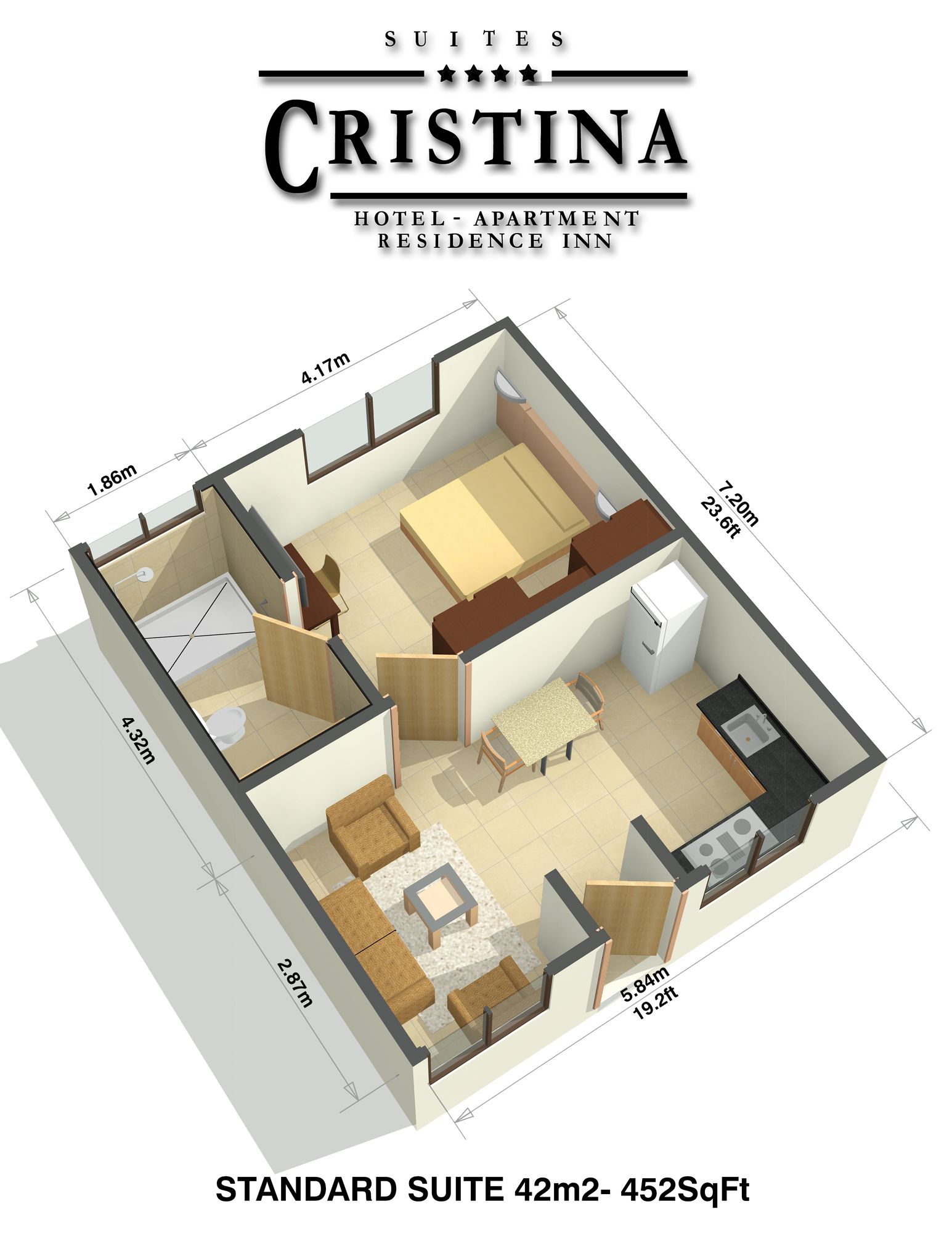 Suites Cristina Hotel - Apartment Residence Inn
