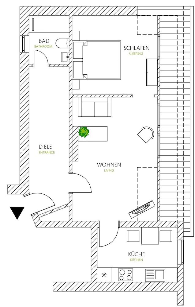 Glück Auf Appartement Lösorter-Strasse