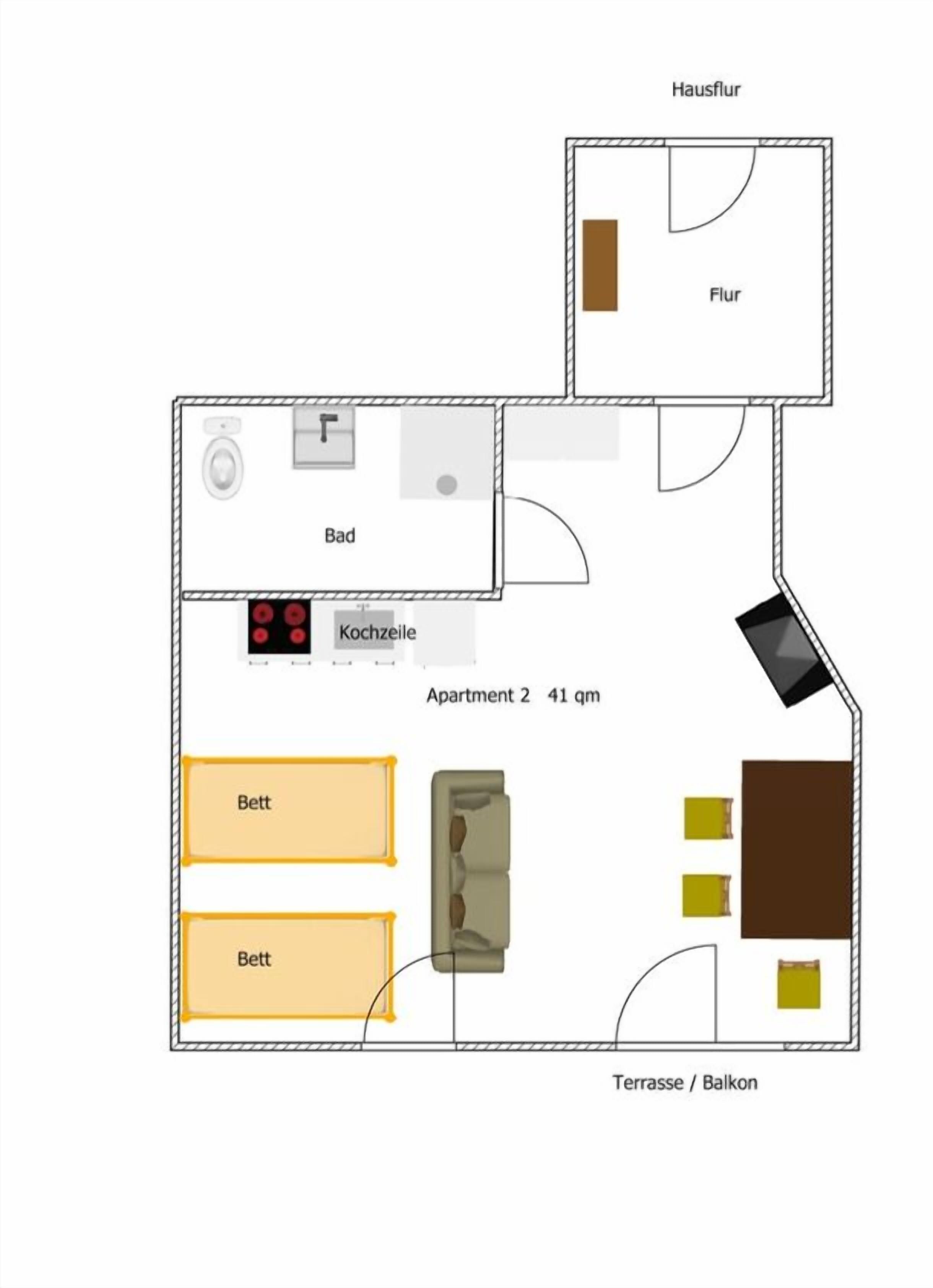 Ferienwohnung Am Uniklinikum