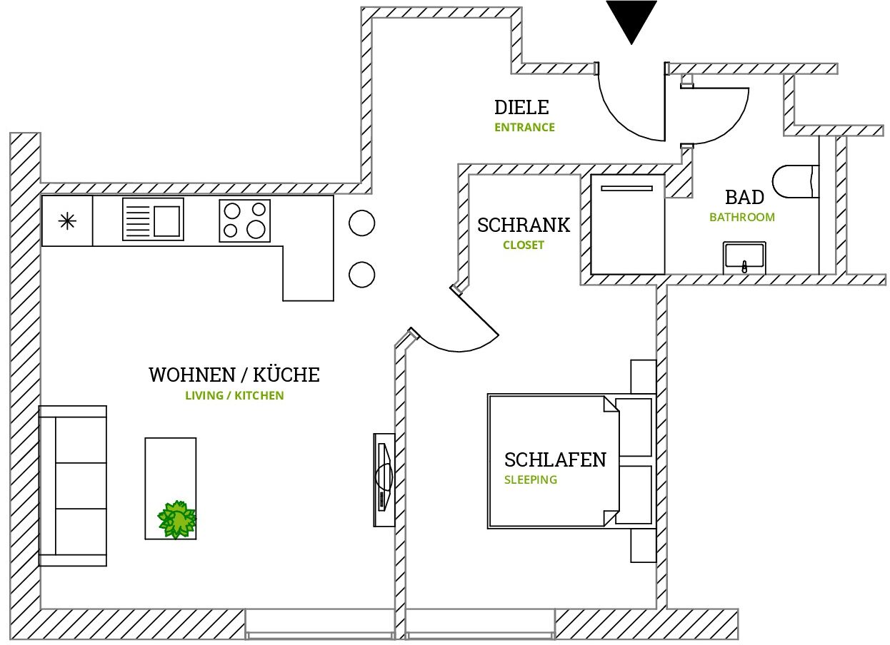 Glück Auf Appartements Düppelstraße
