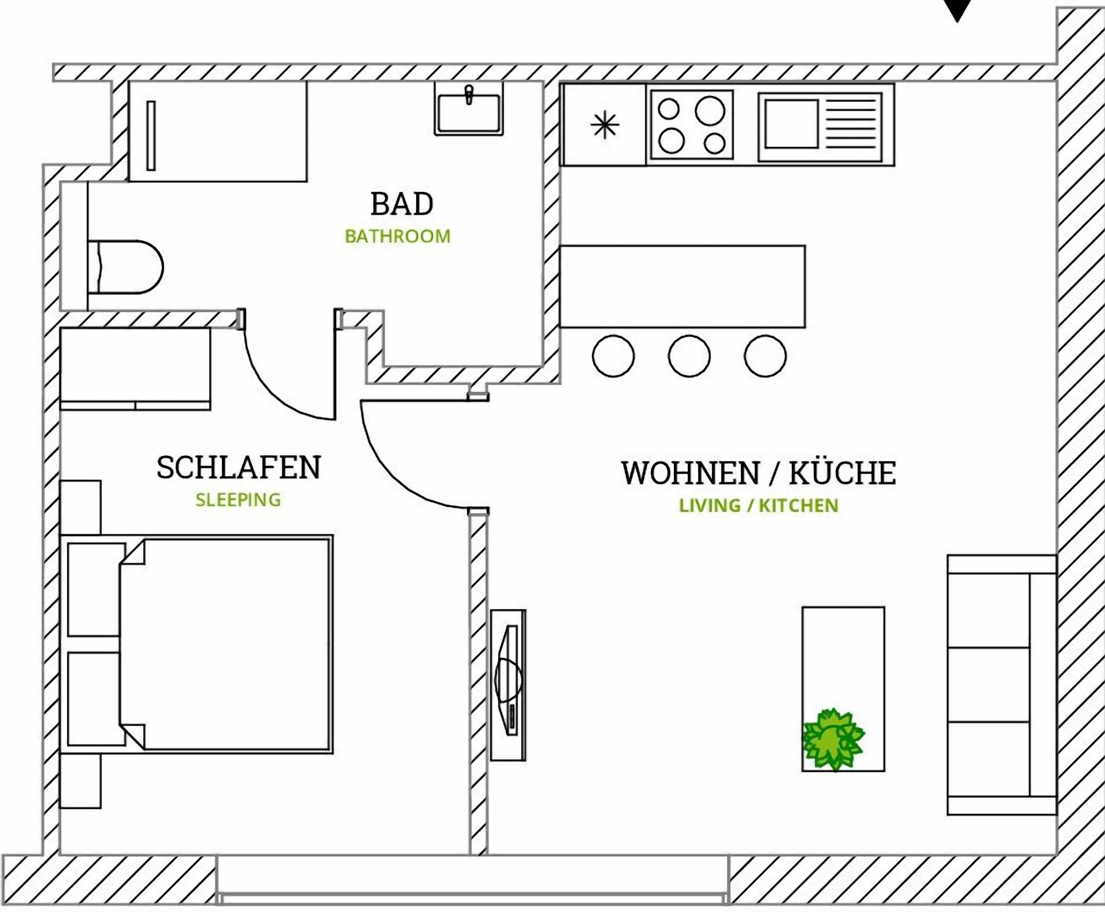 Glück Auf Appartements Düppelstraße