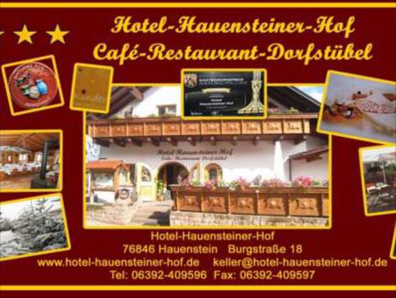 Hotel Hauensteiner Hof Cafe Restaurant Dorfstübel