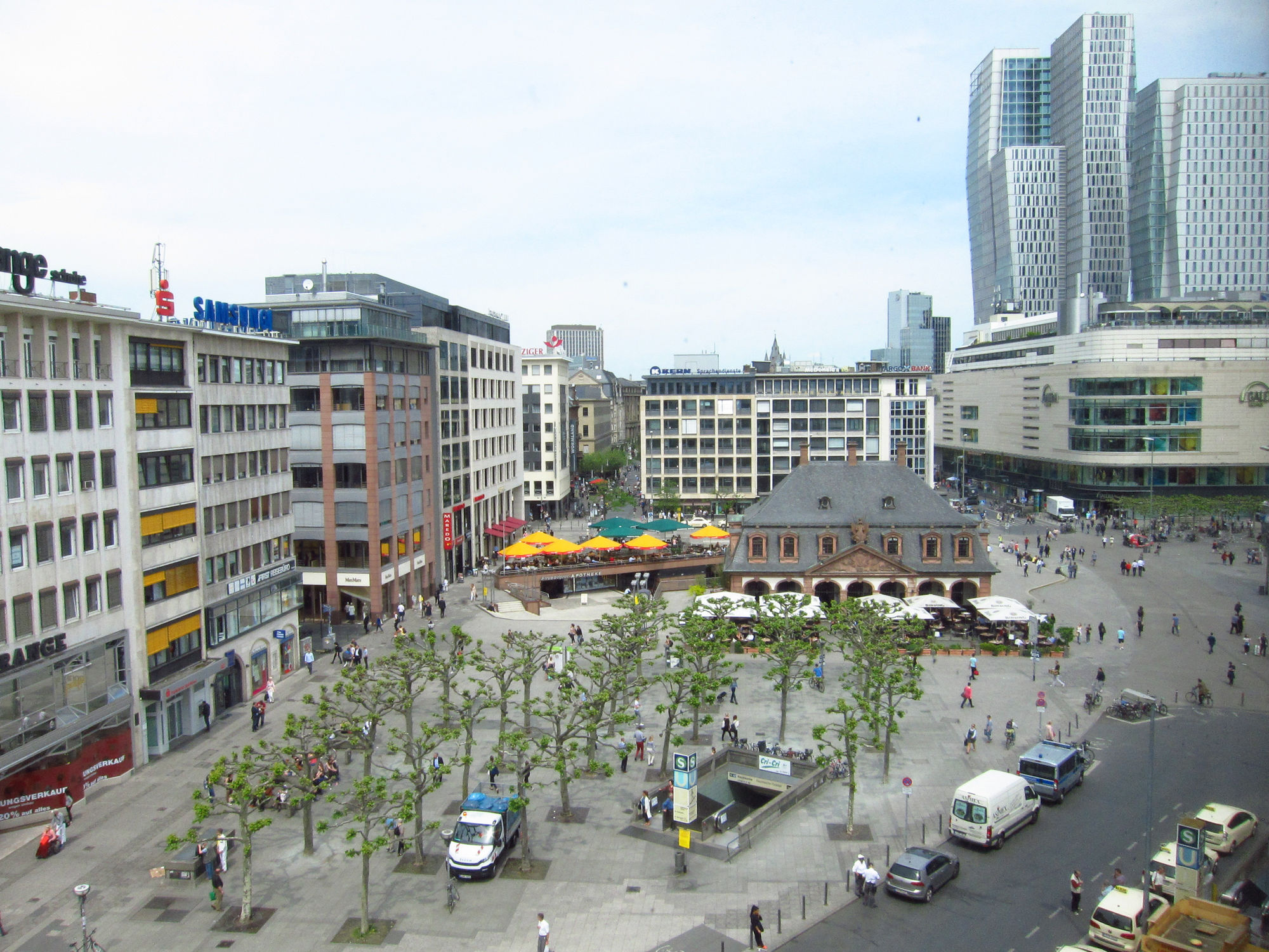 Zentrum an der Hauptwache