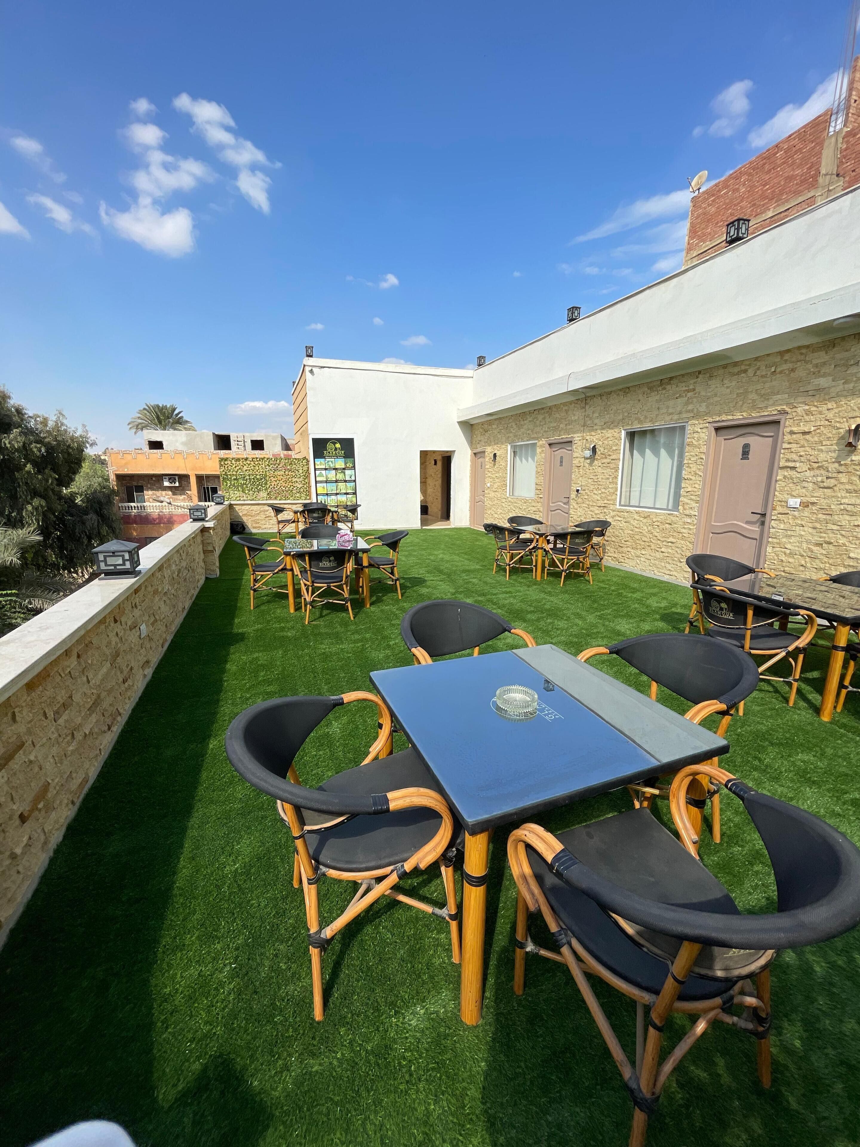 Golden Glamour Pyramids View