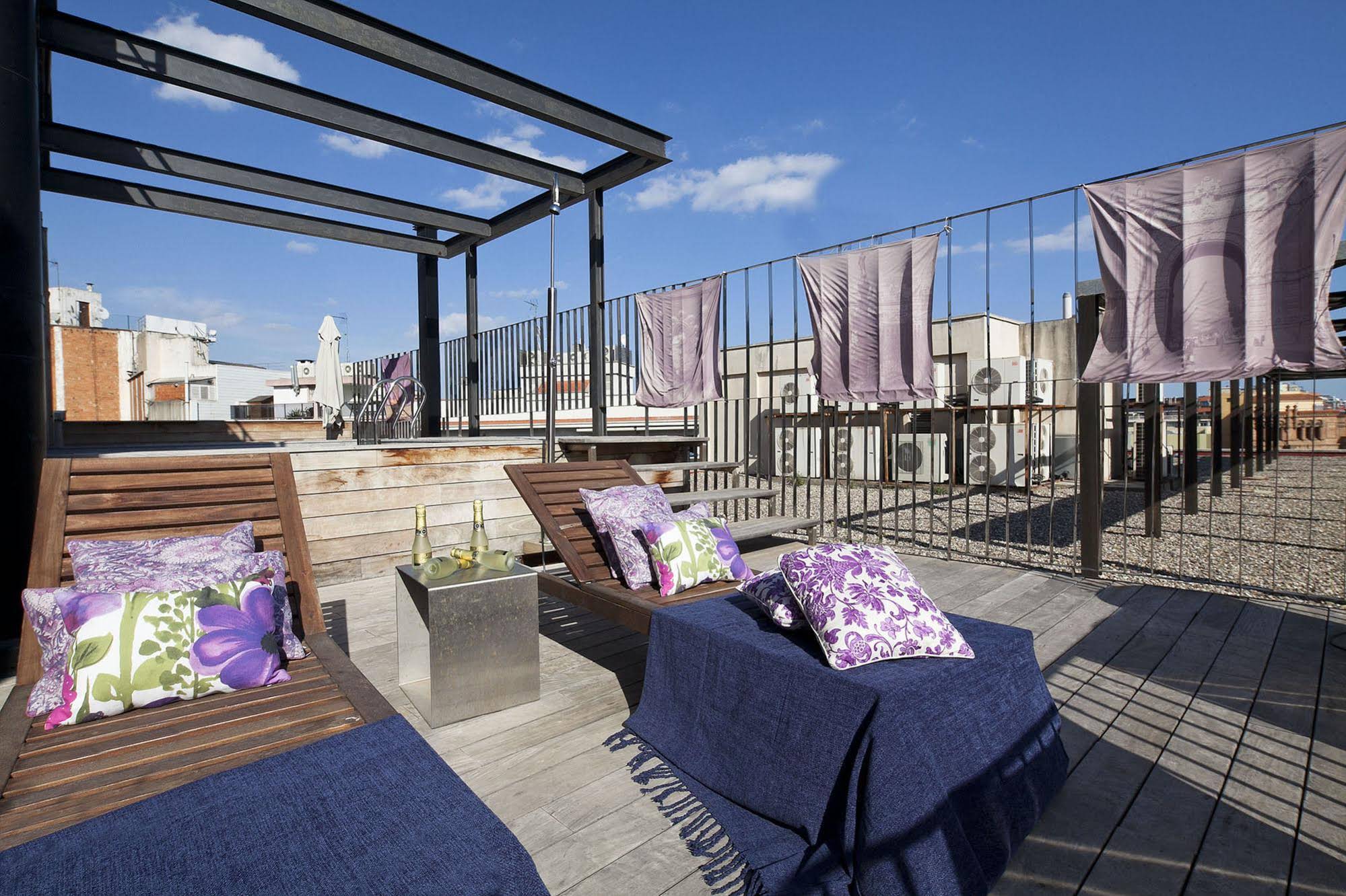 My Space Barcelona Rooftop Pool City Center