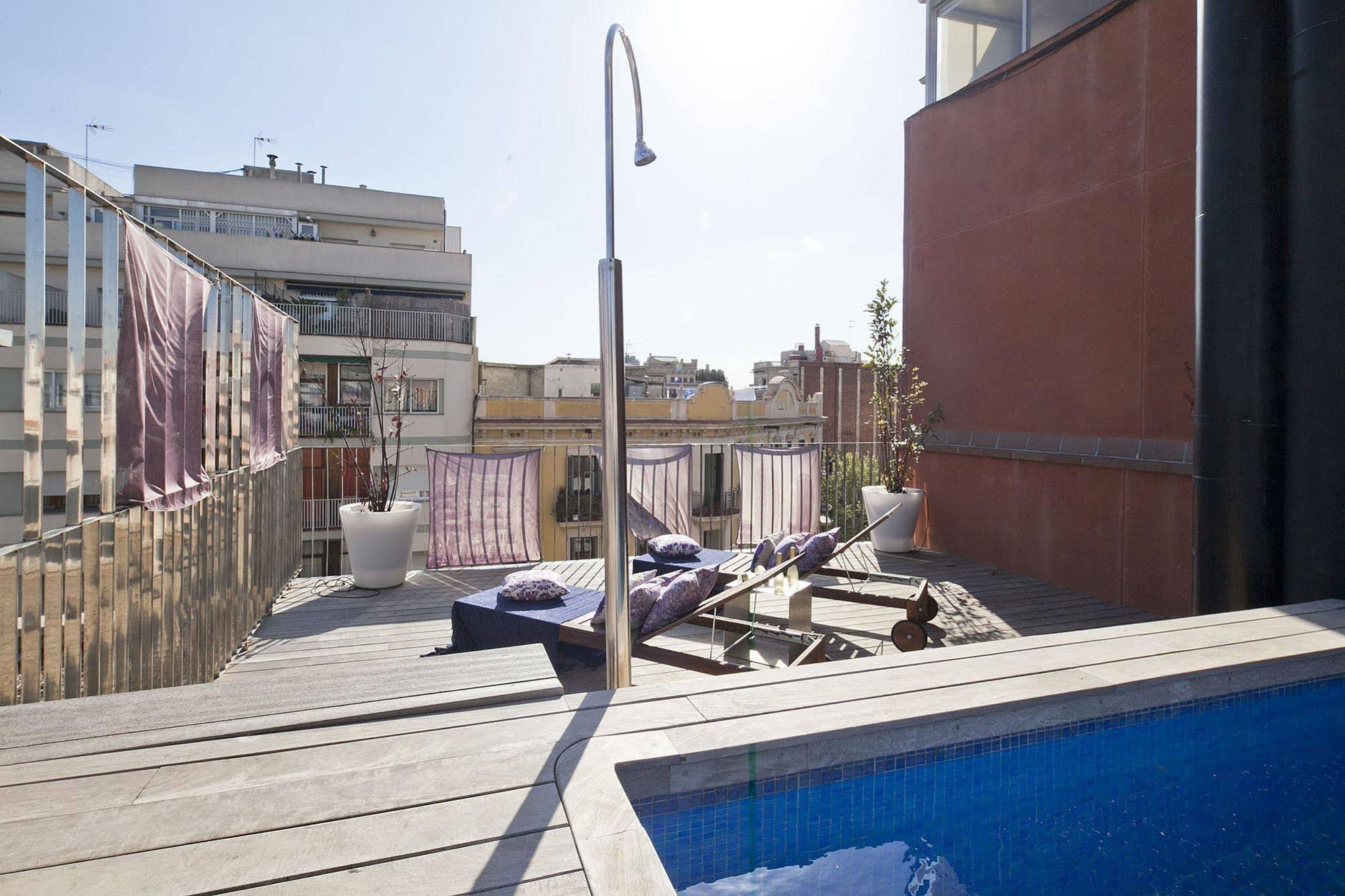 My Space Barcelona Rooftop Pool City Center