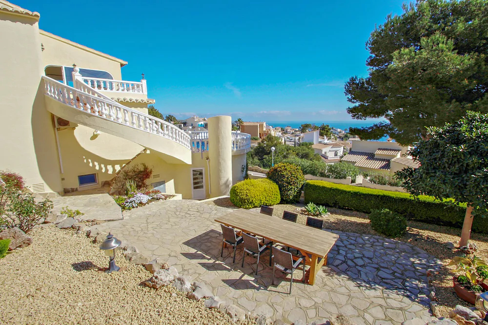 Jean - Sea View Villa With Private Pool In Benitachel