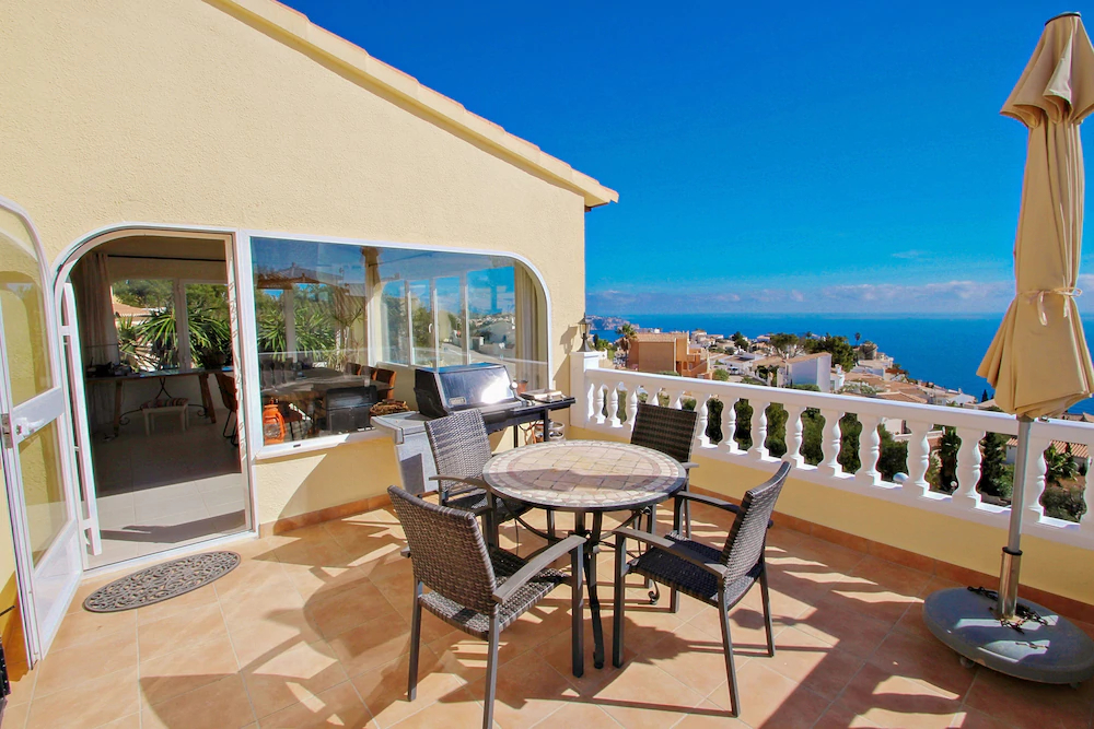 Jean - Sea View Villa With Private Pool In Benitachel