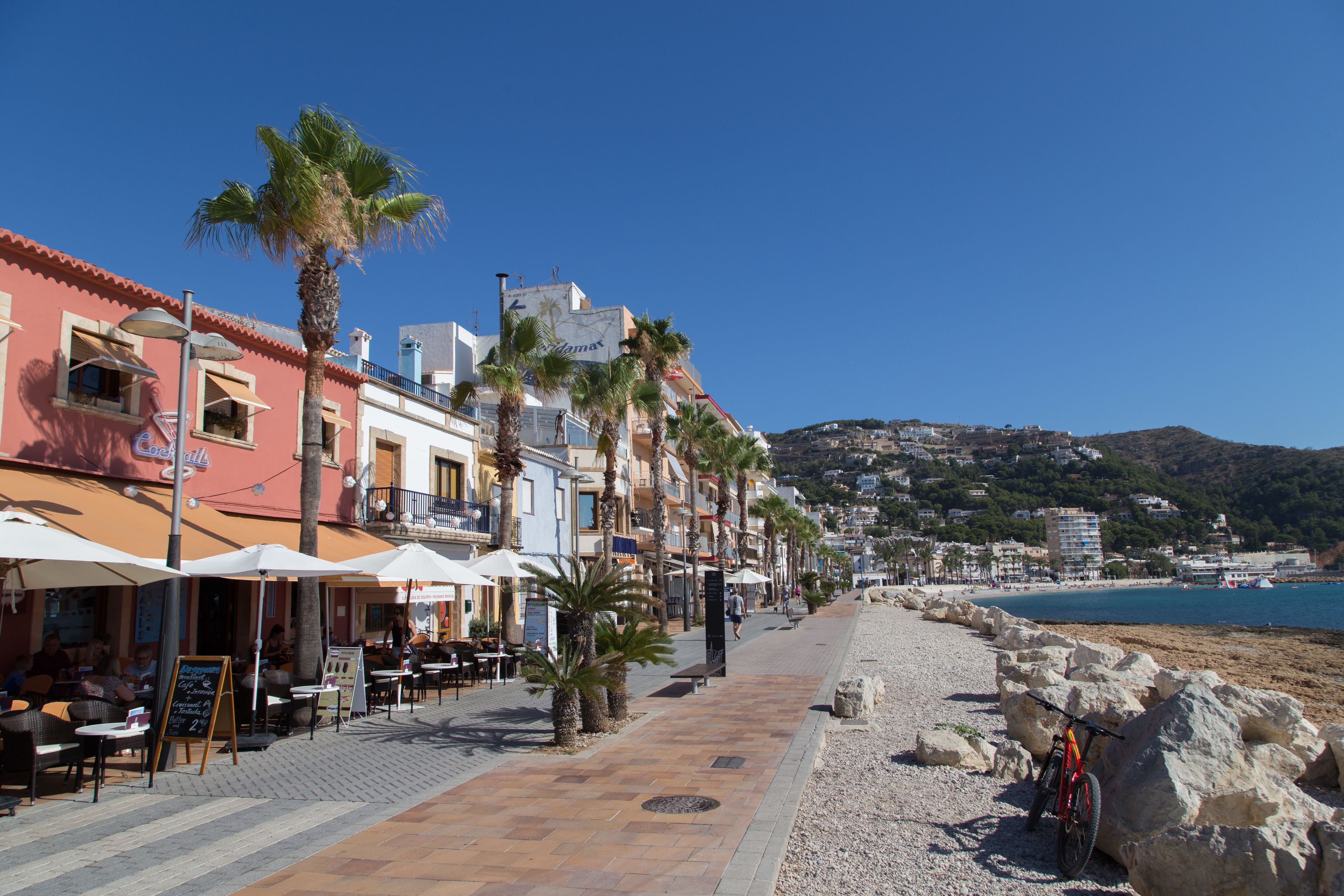 Vistas al mar en el Puerto de Jávea