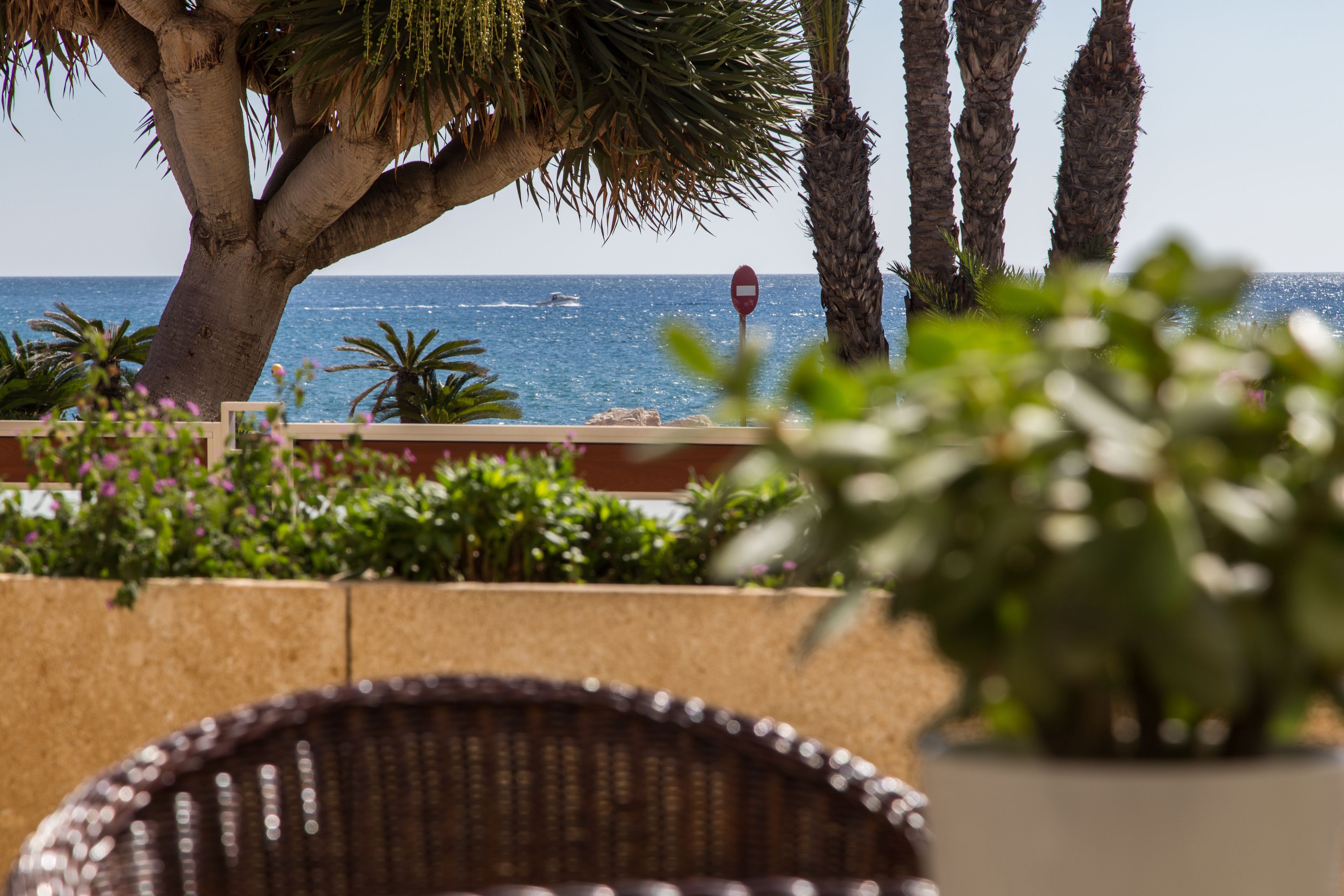 Vistas al mar en el Puerto de Jávea