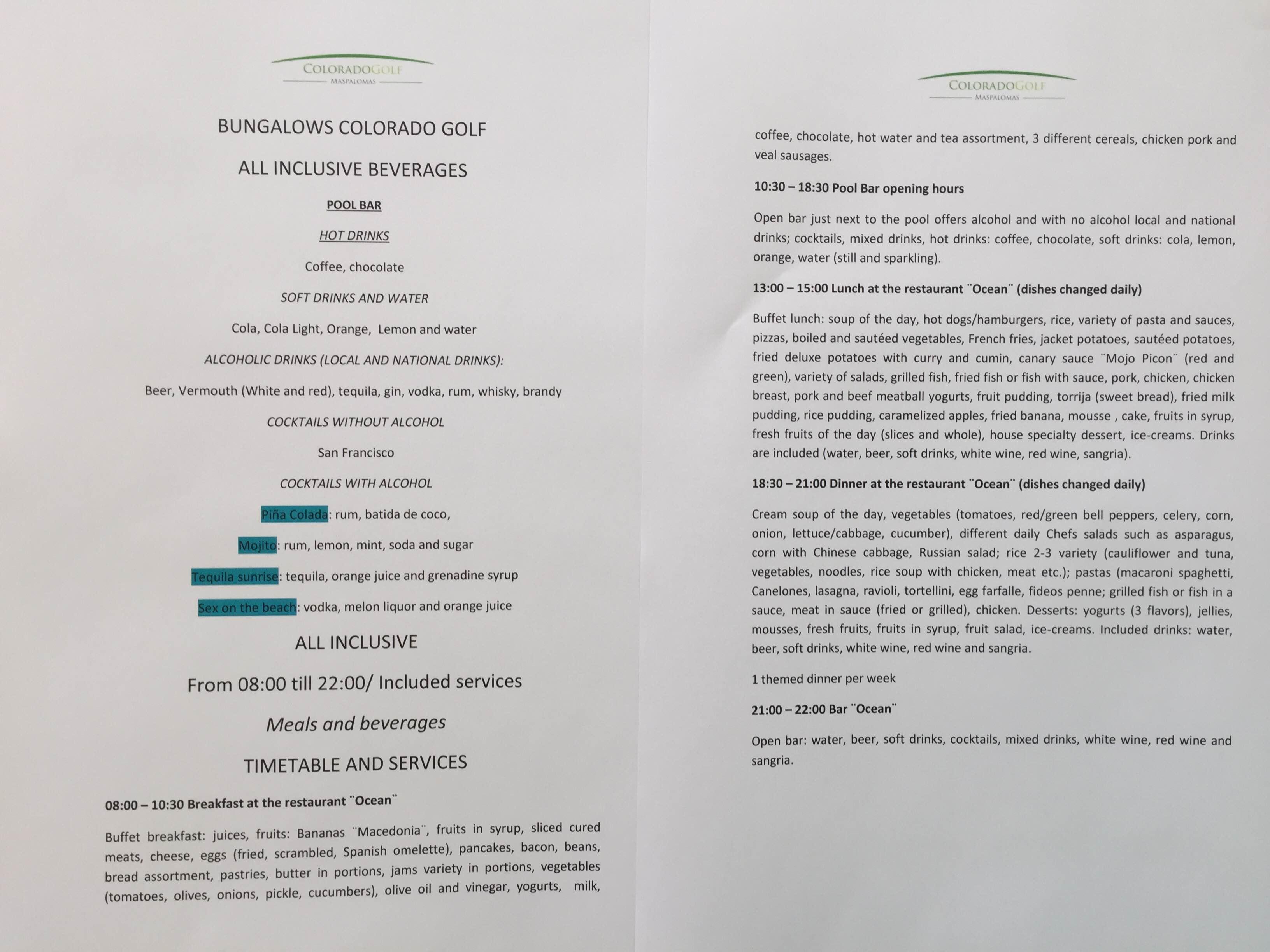 Colorado Golf Maspalomas