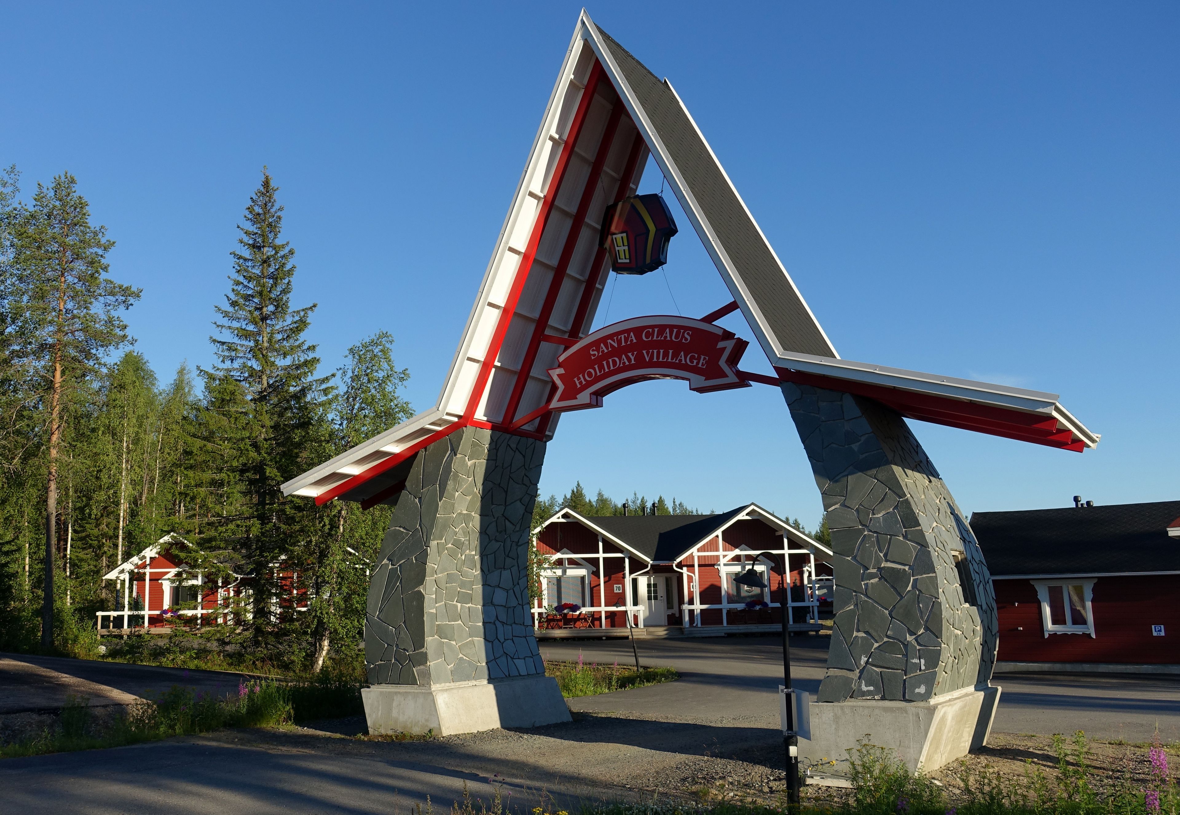 Santa Claus Holiday Village