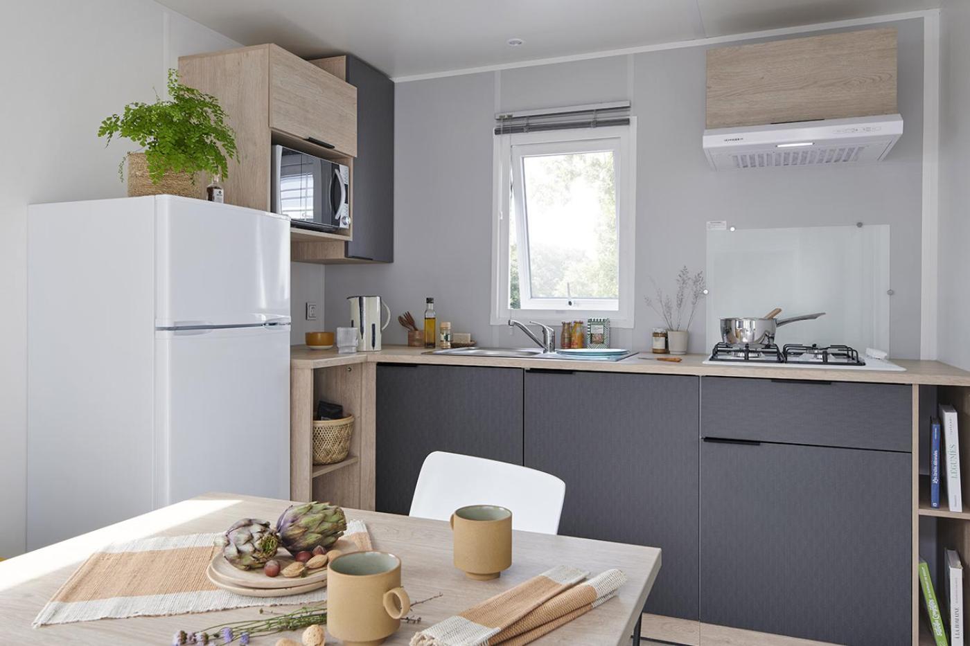 Mobil Home Dans Camping Mussonville