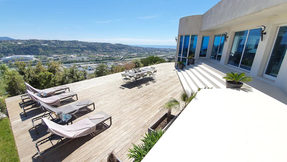 Villa Californienne Vue Mer Piscine