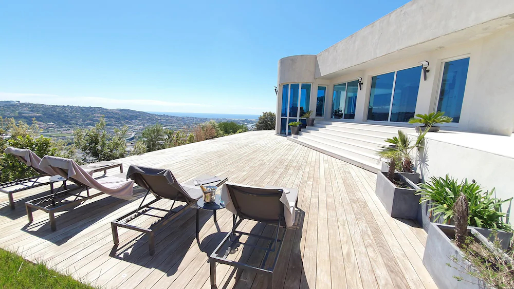 Villa Californienne Vue Mer Piscine