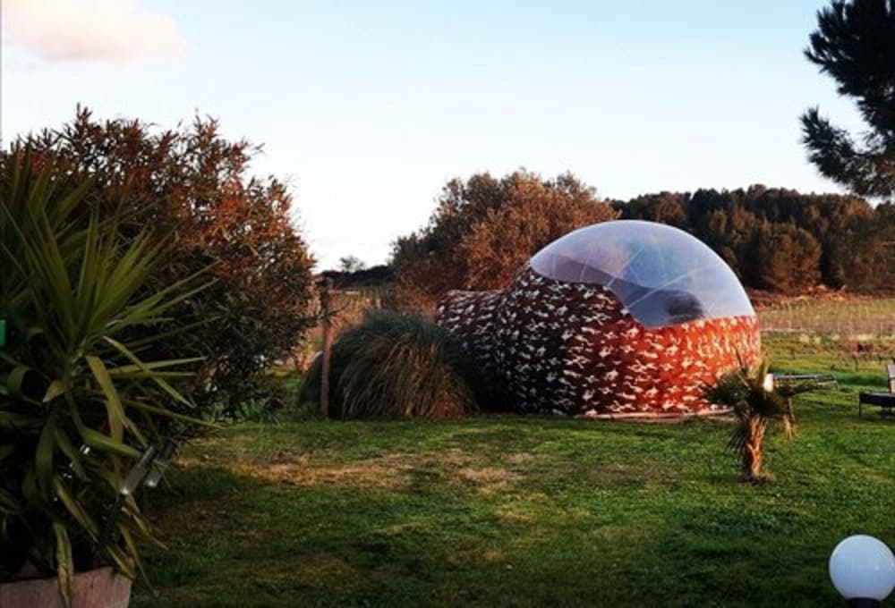 Les Chambres Bulles du Château Belvize