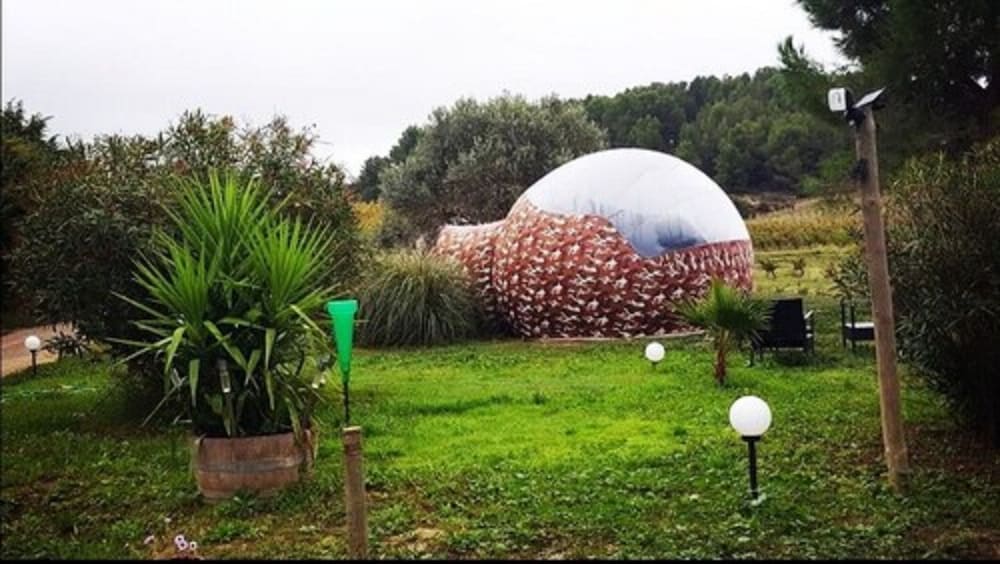 Les Chambres Bulles du Château Belvize