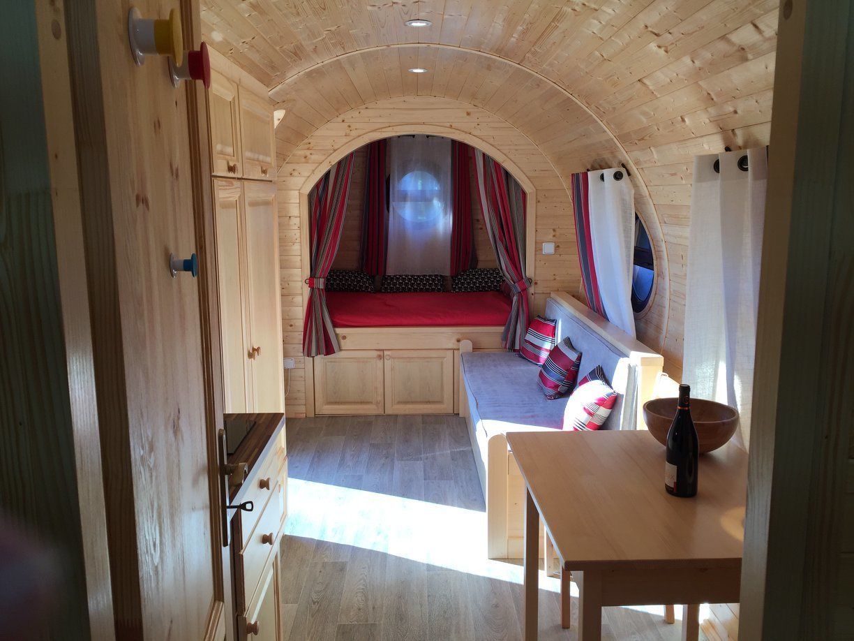 Gîte Amboise Roulotte Chais Catherine