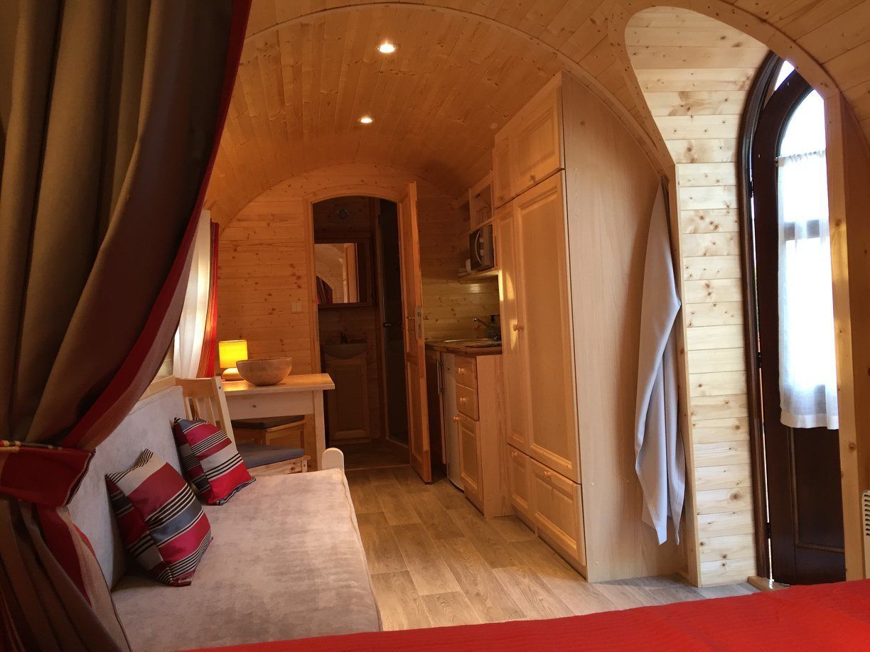 Gîte Amboise Roulotte Chais Catherine