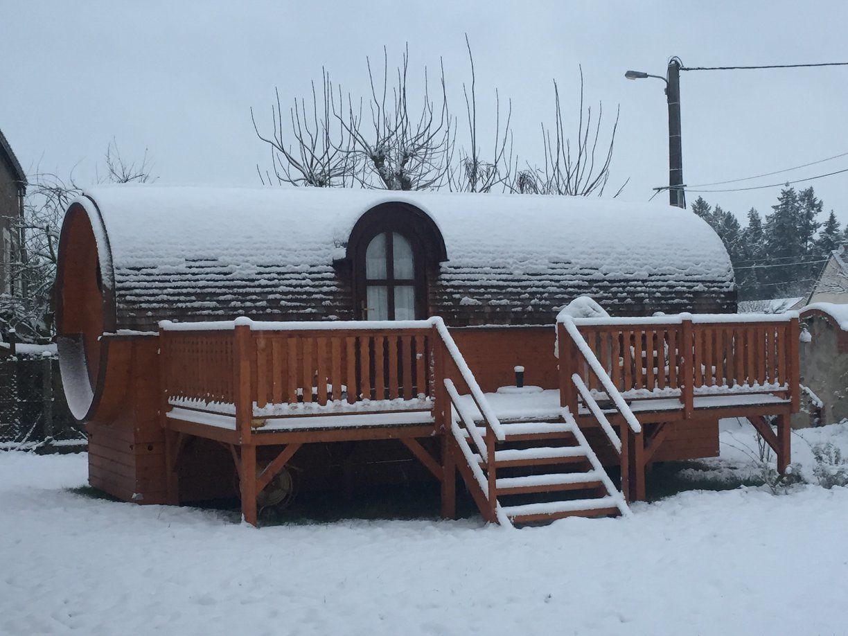 Gîte Amboise Roulotte Chais Catherine