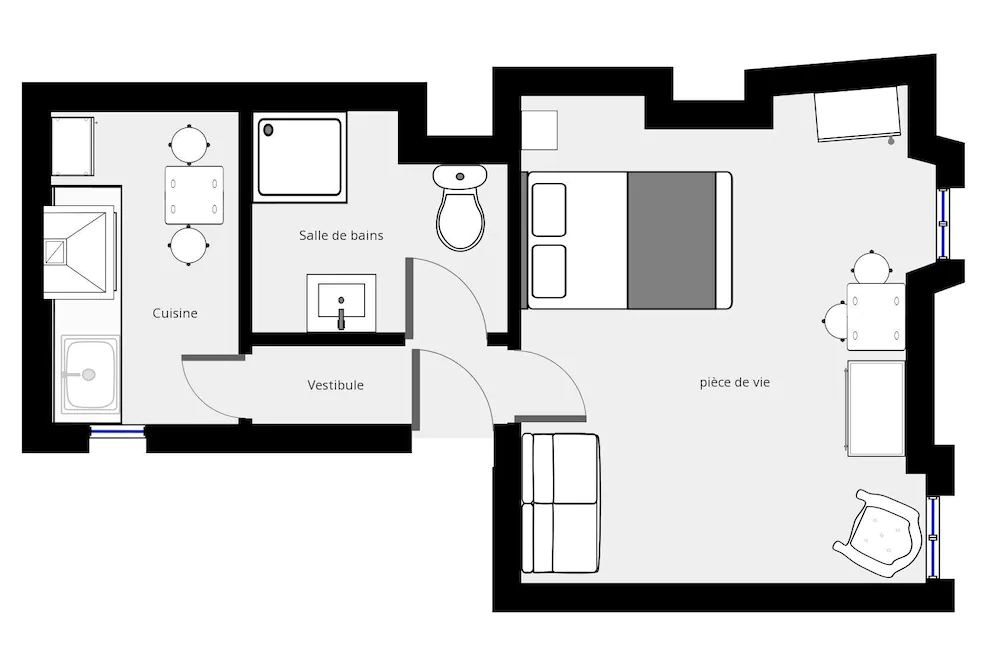 Les Appartements D'Edmond St Sebastien
