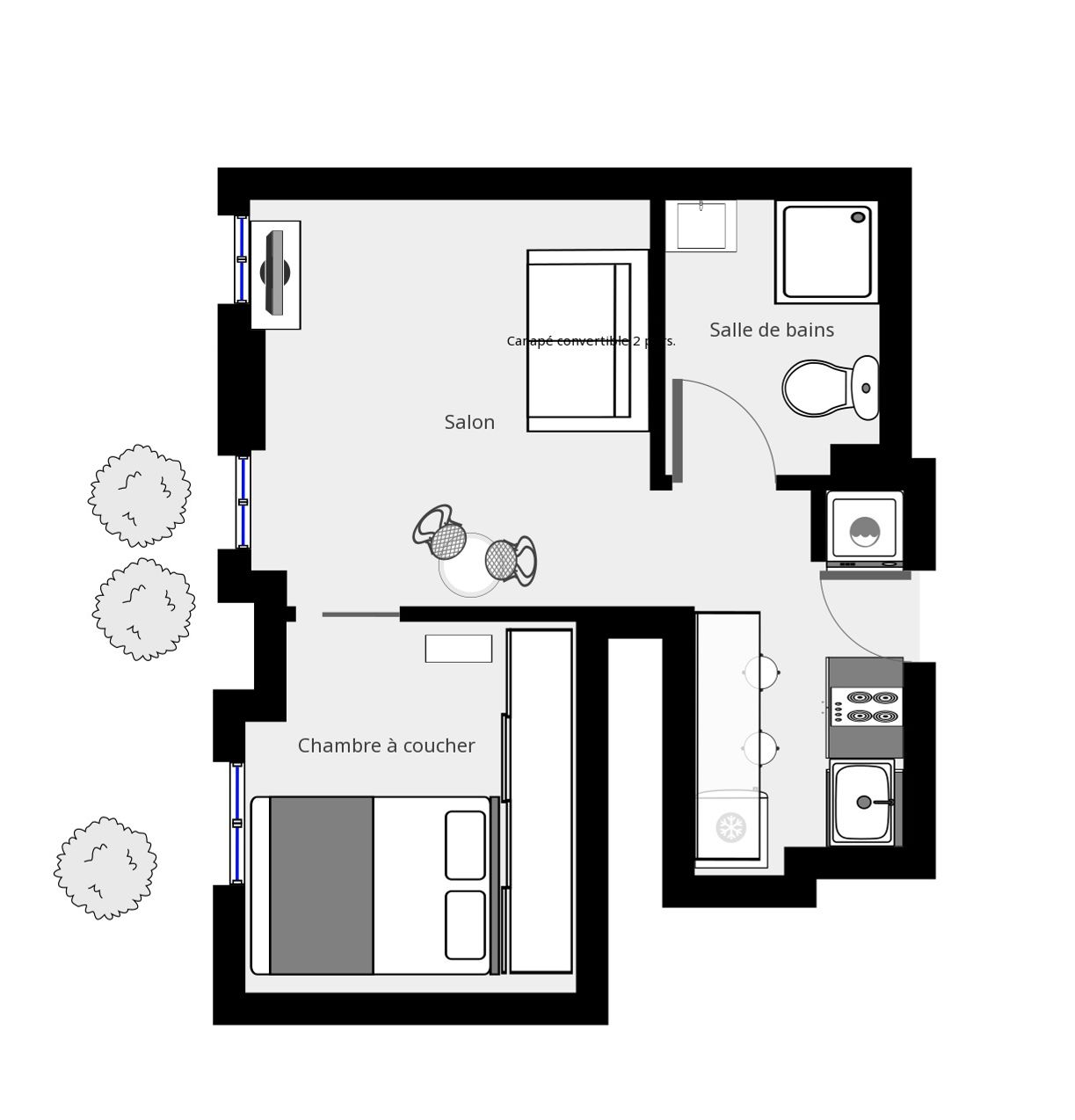 Les Appartements d'Edmond Sylvabelle