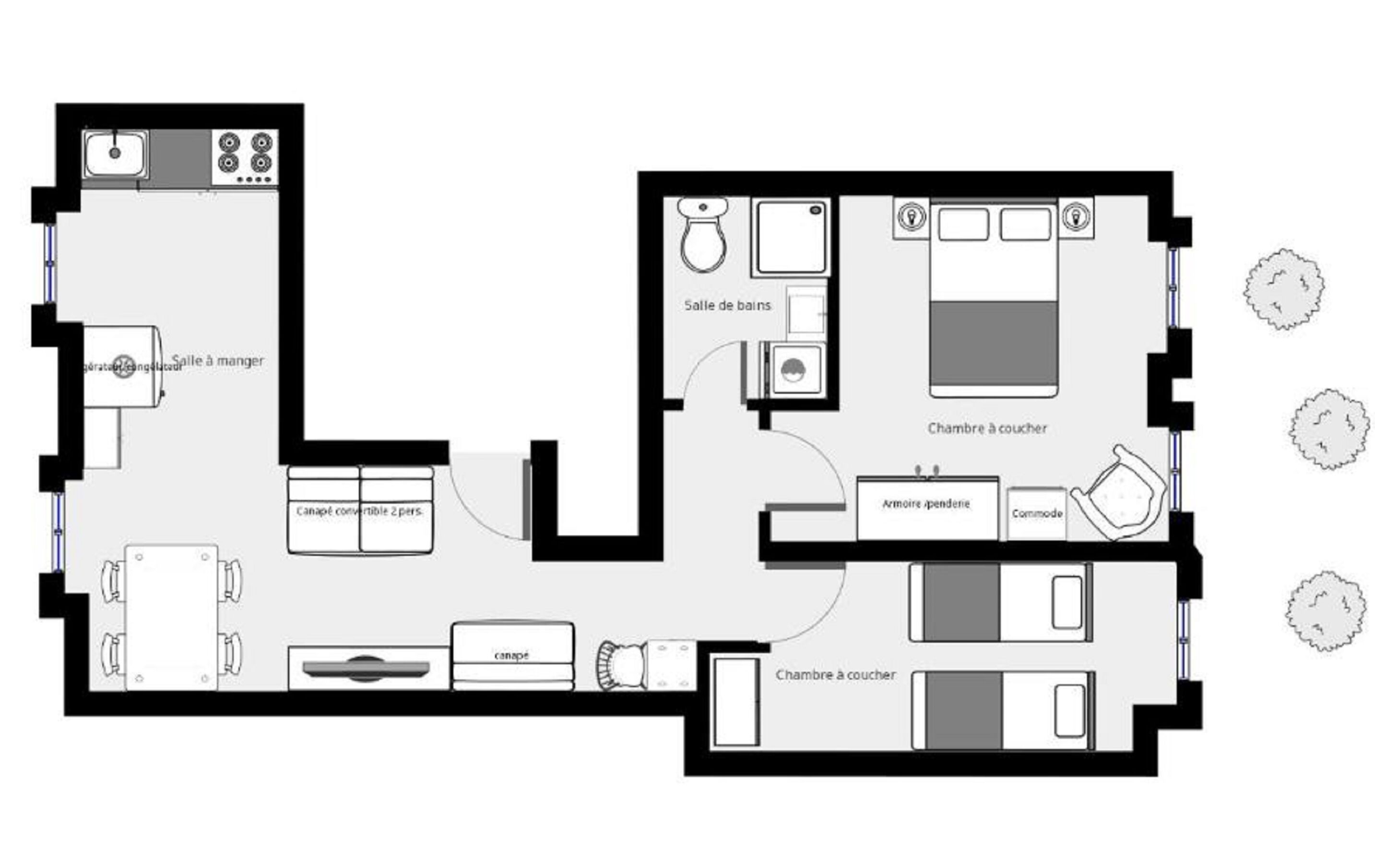 Les Appartements d'Edmond Sylvabelle