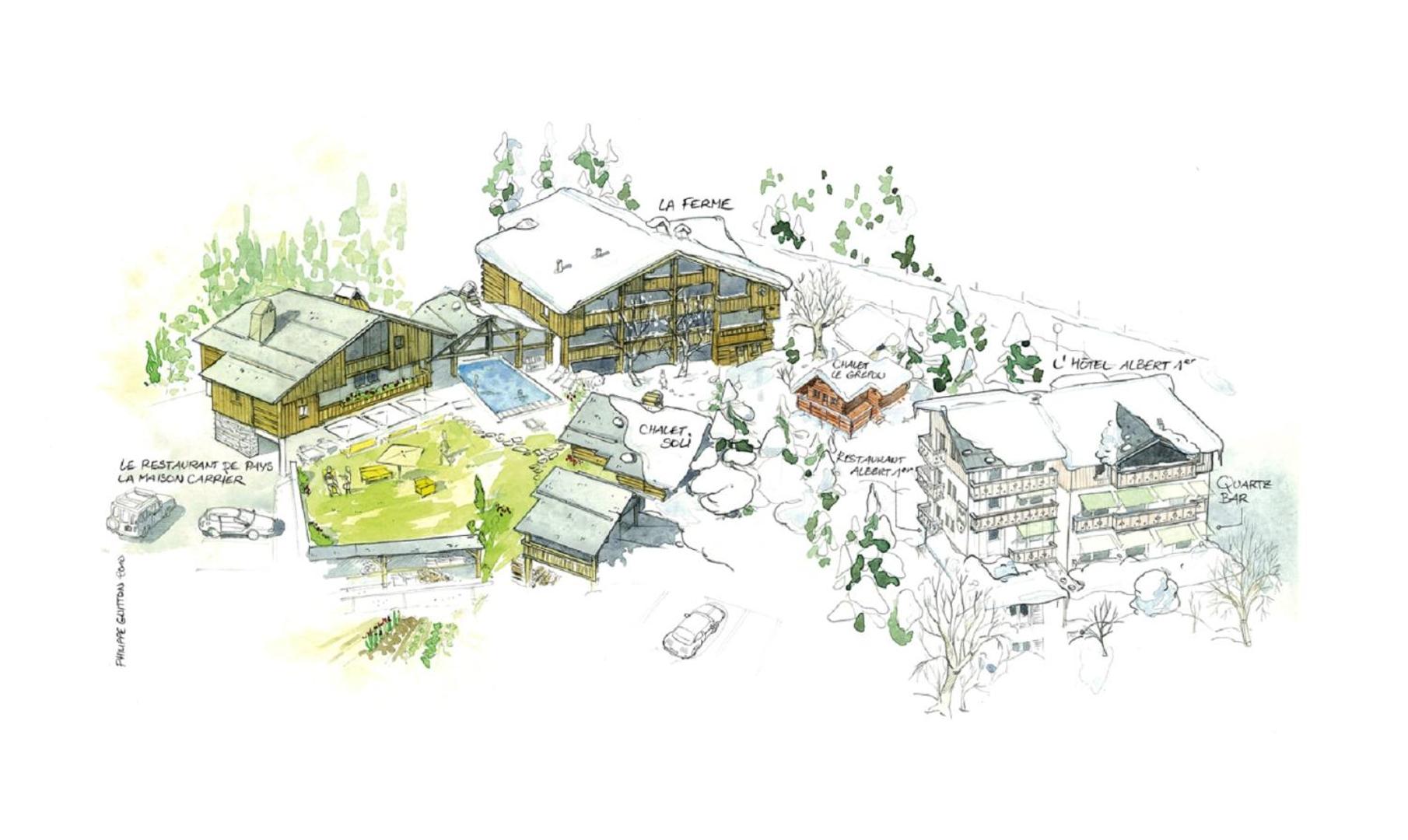 Le Hameau Albert 1er